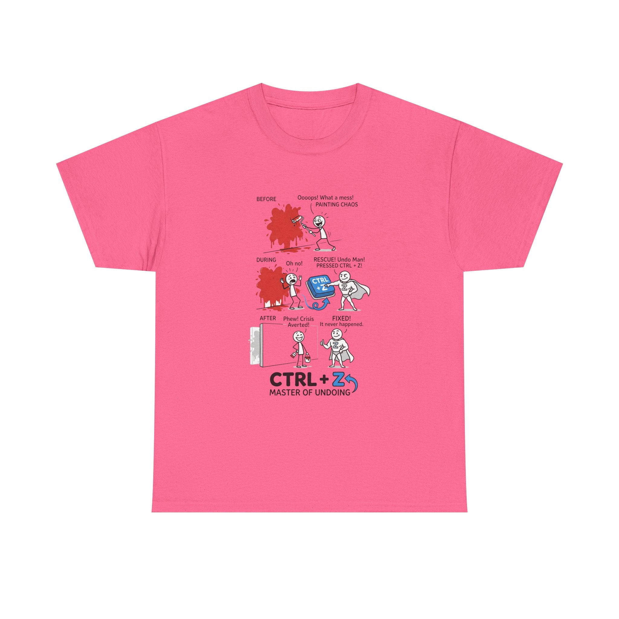 CTRL + Z Master of Undoing T-Shirt