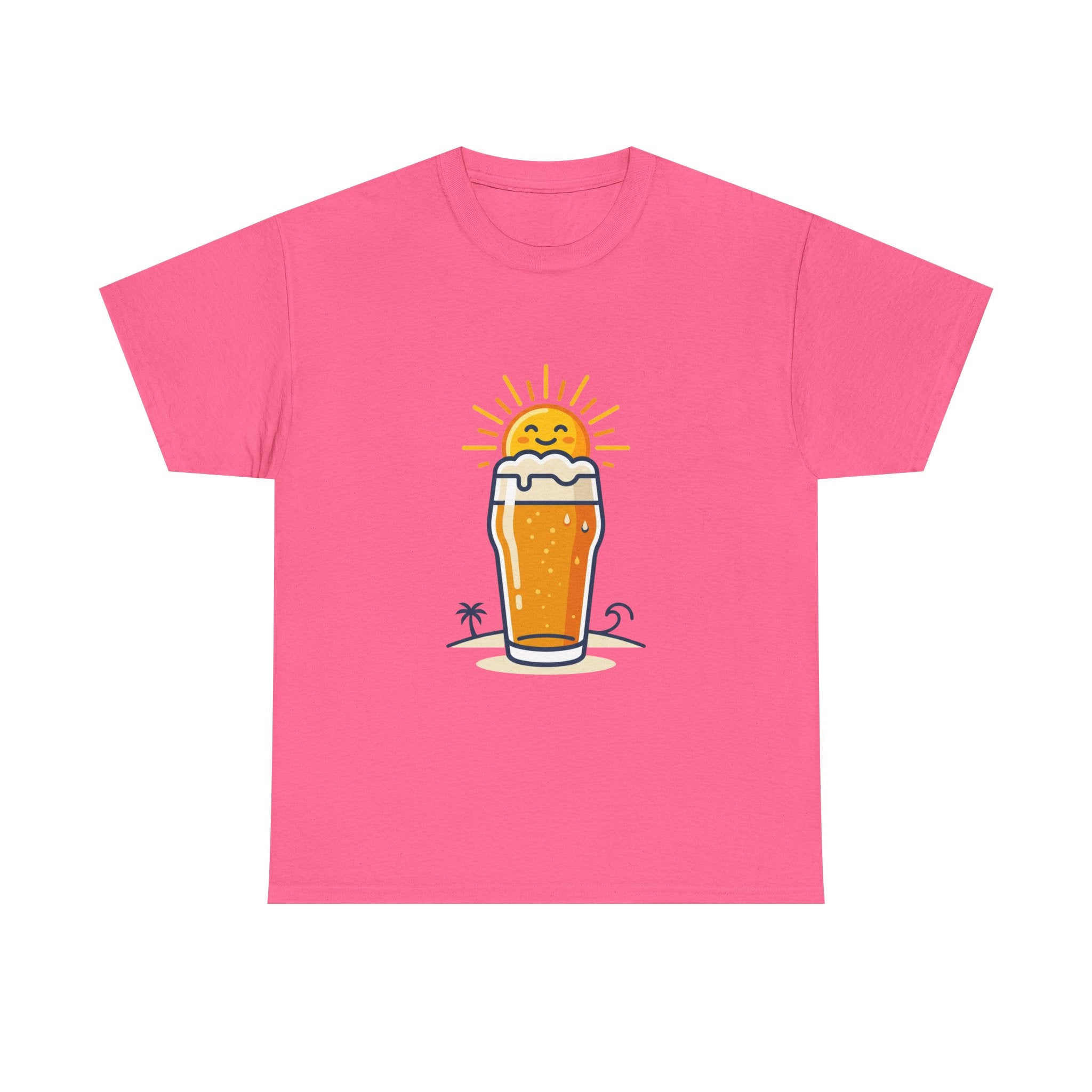 Beer Sun Tee — Sunny Beach Beer Graphic T-Shirt