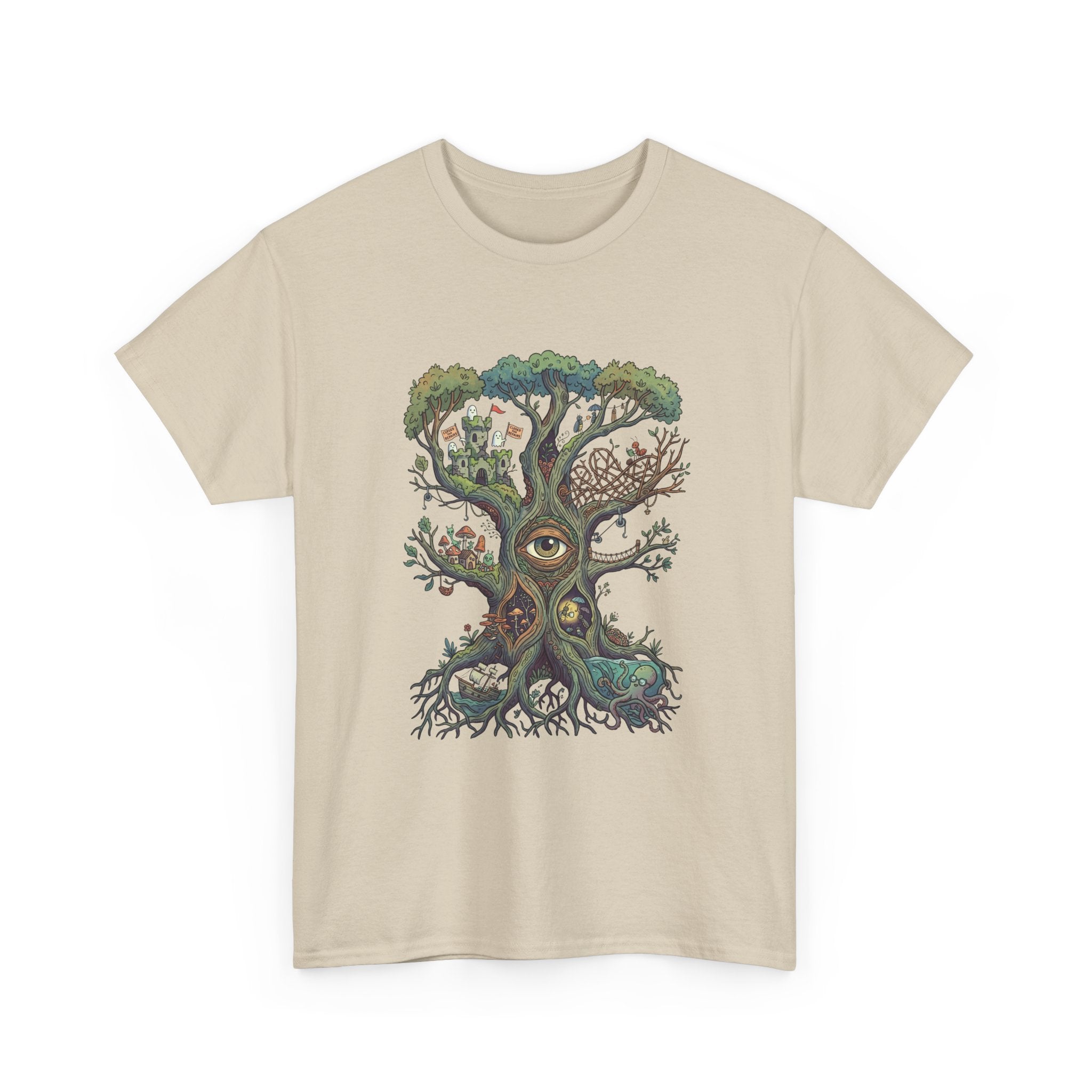 Tree of Life T-Shirt — Mystical Woodland Nature Graphic Tee