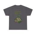 Camp Hash Cannabis Camping T‑Shirt — Retro Tent & Leaf Outdoor Smoke Tee