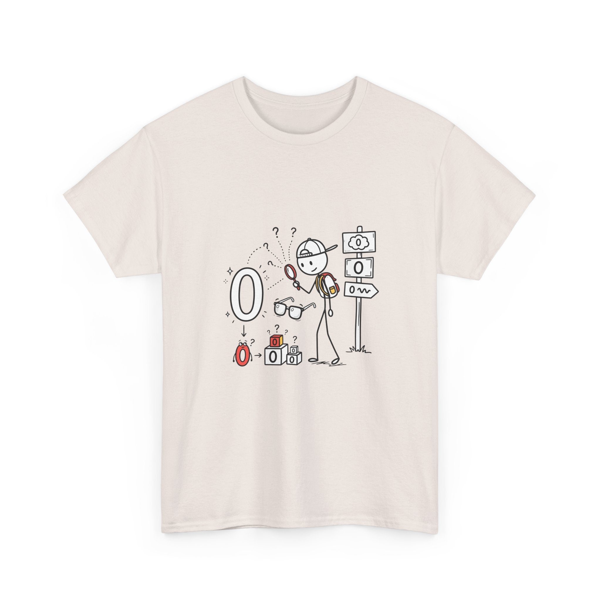 Repair Cartoon T-Shirt — Funny Doodle Tee