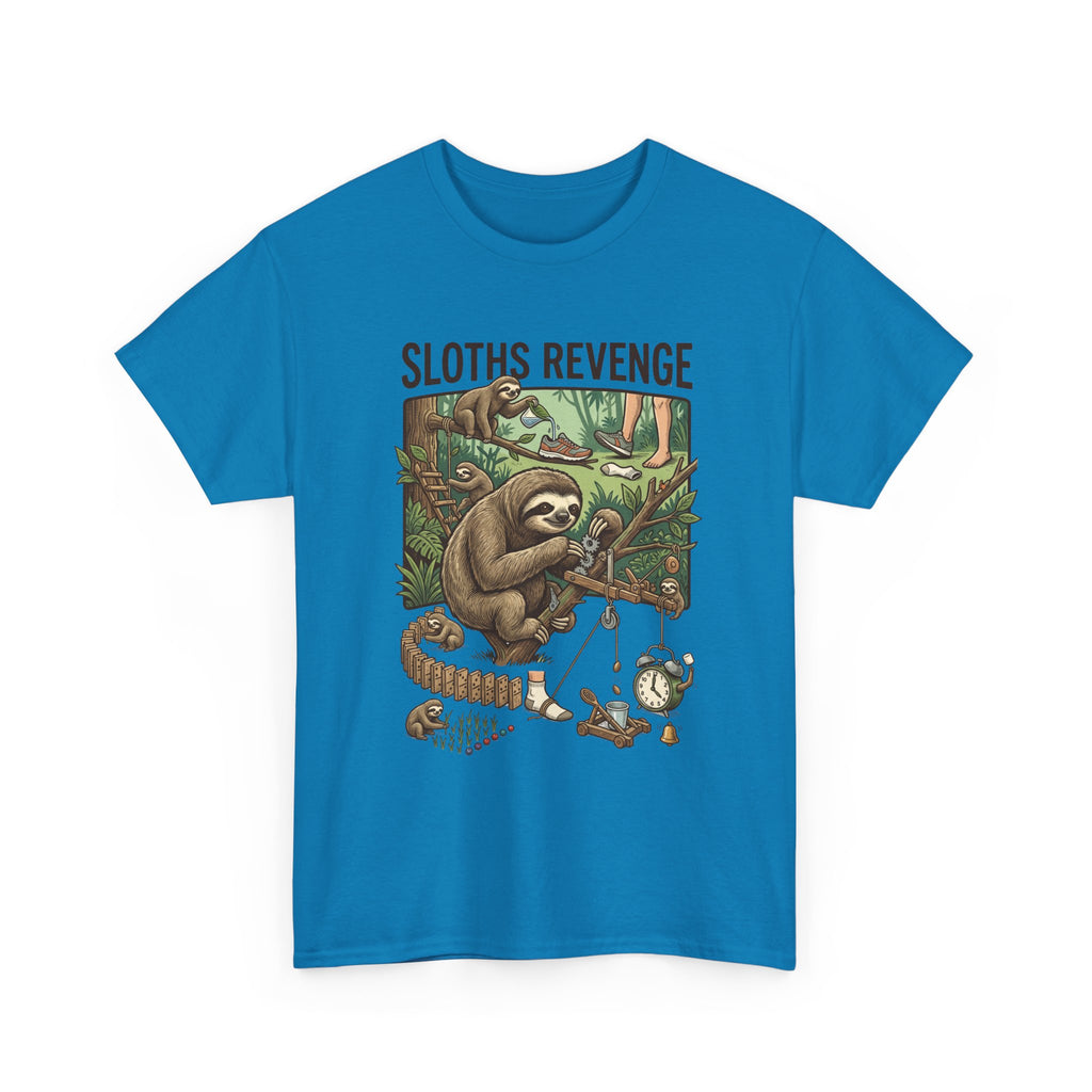 Sloths Revenge T-Shirt — Funny Retro Sloth Graphic Tee