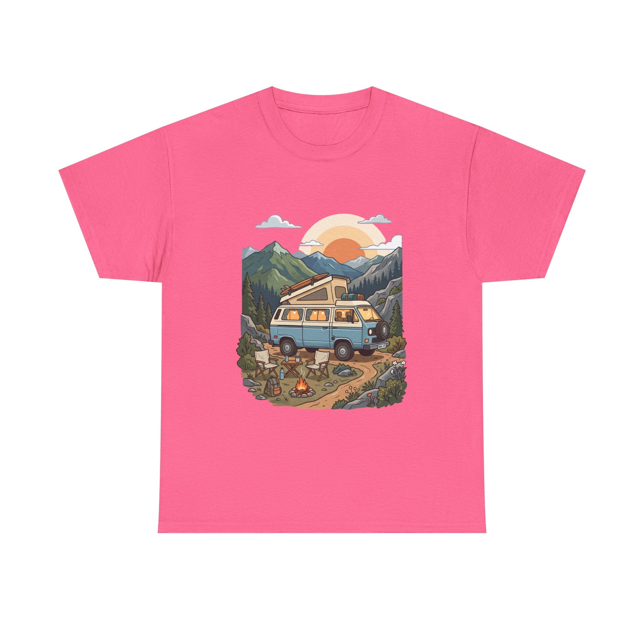 Adventure Van Tee – Retro Camper Roadtrip T-Shirt