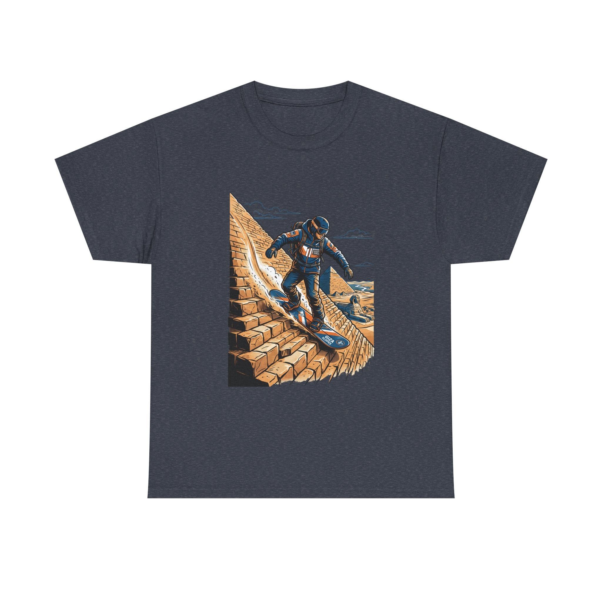 Snowboarder Pyramid Graphic Tee