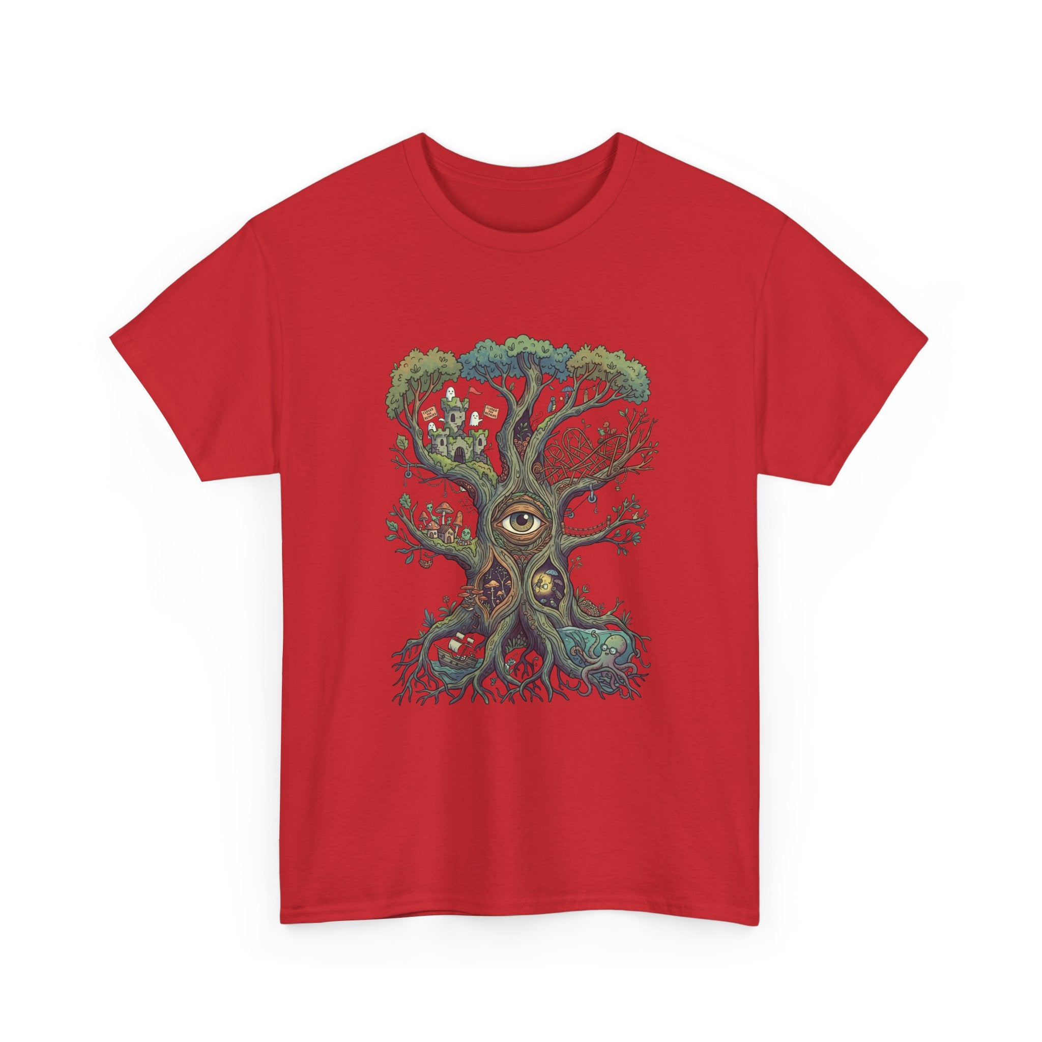 Tree of Life T-Shirt — Mystical Woodland Nature Graphic Tee