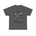 Mechanic Humor T-Shirt - "My Best Guessmate Is Overheating" Vintage Tools, Duct Tape & Caffeine Tee