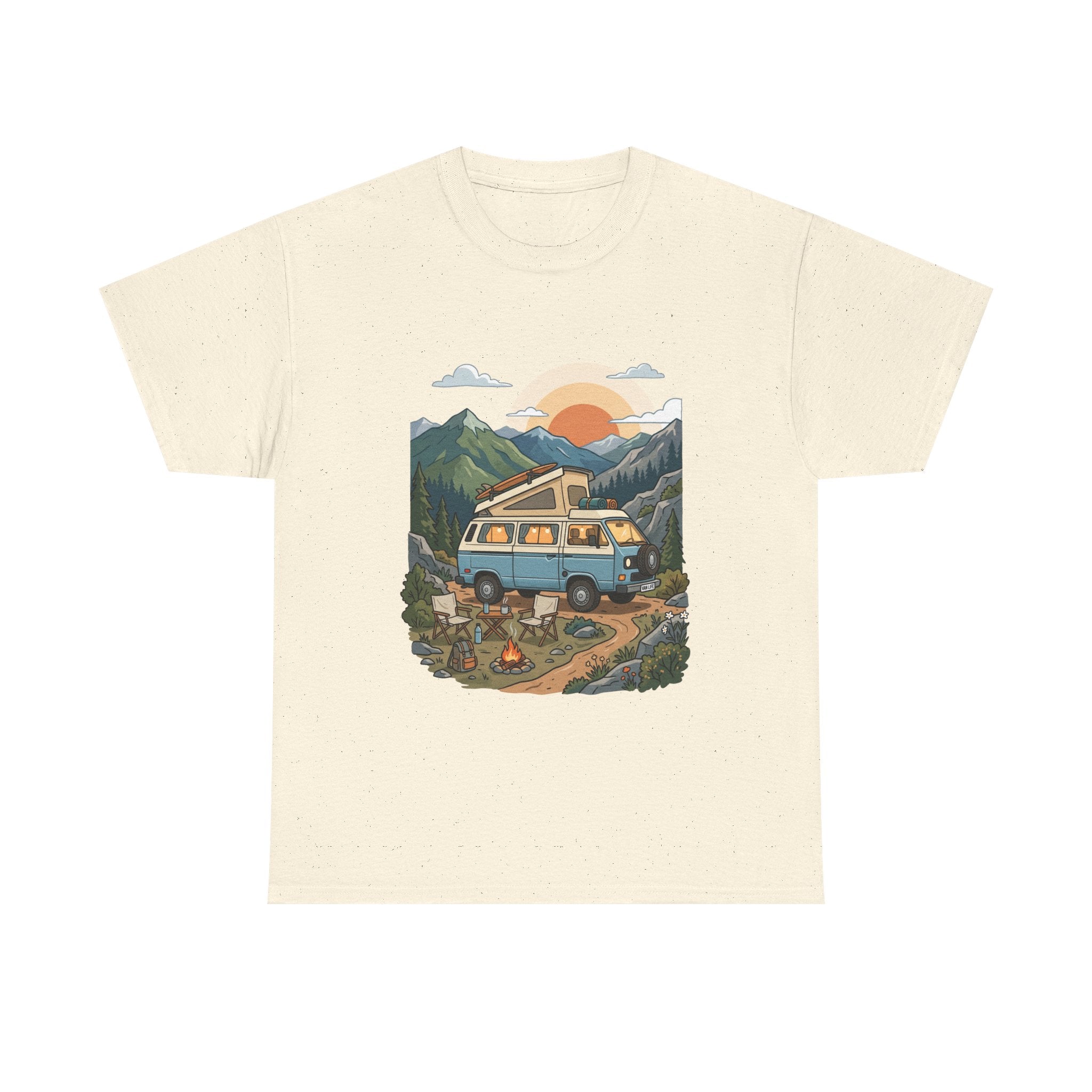 Adventure Van Tee – Retro Camper Roadtrip T-Shirt