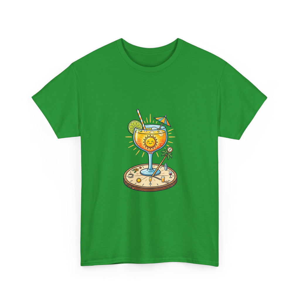 T-Shirt — Tropical Cocktail Beach Graphic Tee