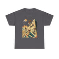 Egyptian Pyramid Skateboard T‑Shirt — Retro Skateboarding Pharaohs Graphic Tee