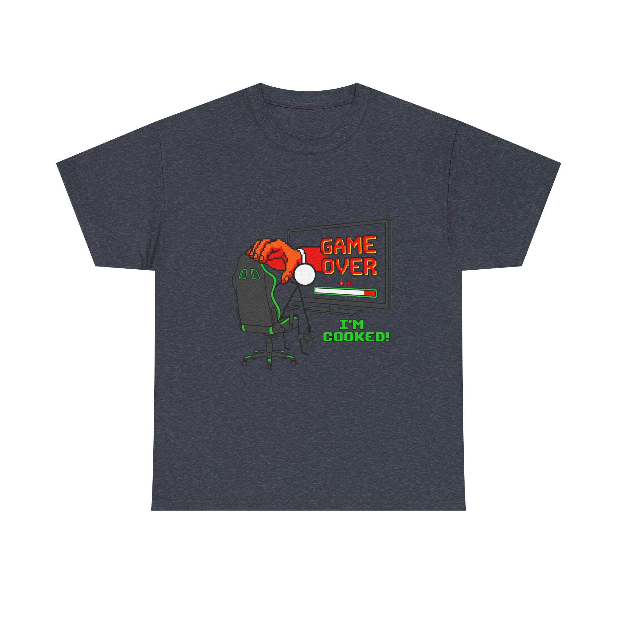 Gamer "Game Over I'm Cooked" T-Shirt