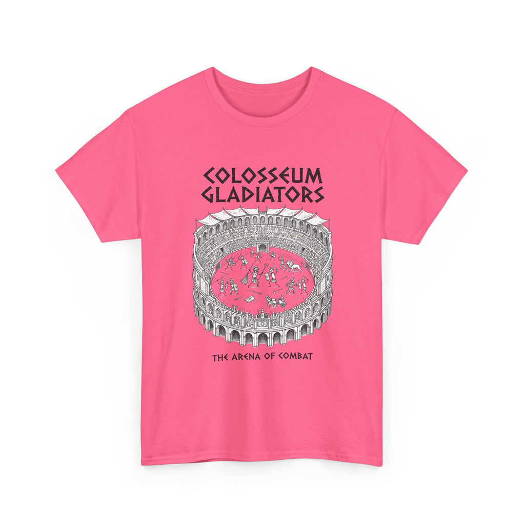 Colosseum Gladiators Tee — Ancient Roman Arena Graphic T-Shirt