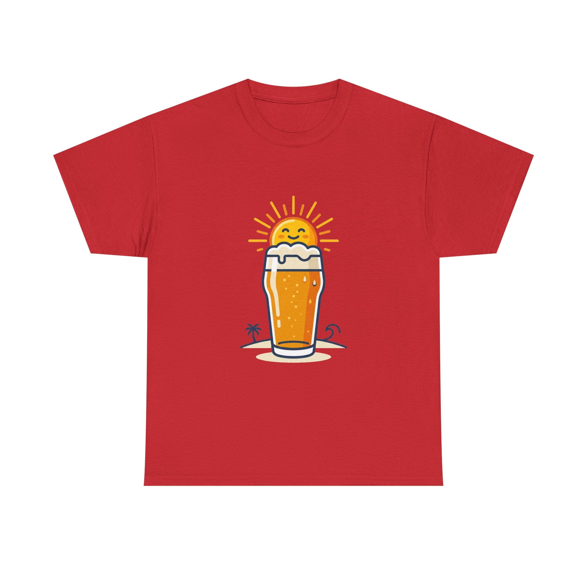 Beer Sun Tee — Sunny Beach Beer Graphic T-Shirt