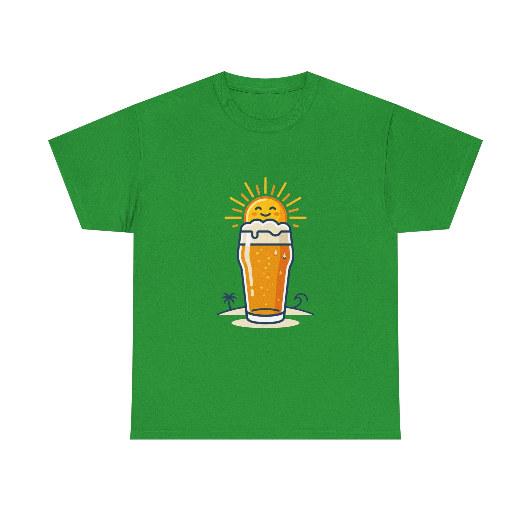 Beer Sun Tee — Sunny Beach Beer Graphic T-Shirt