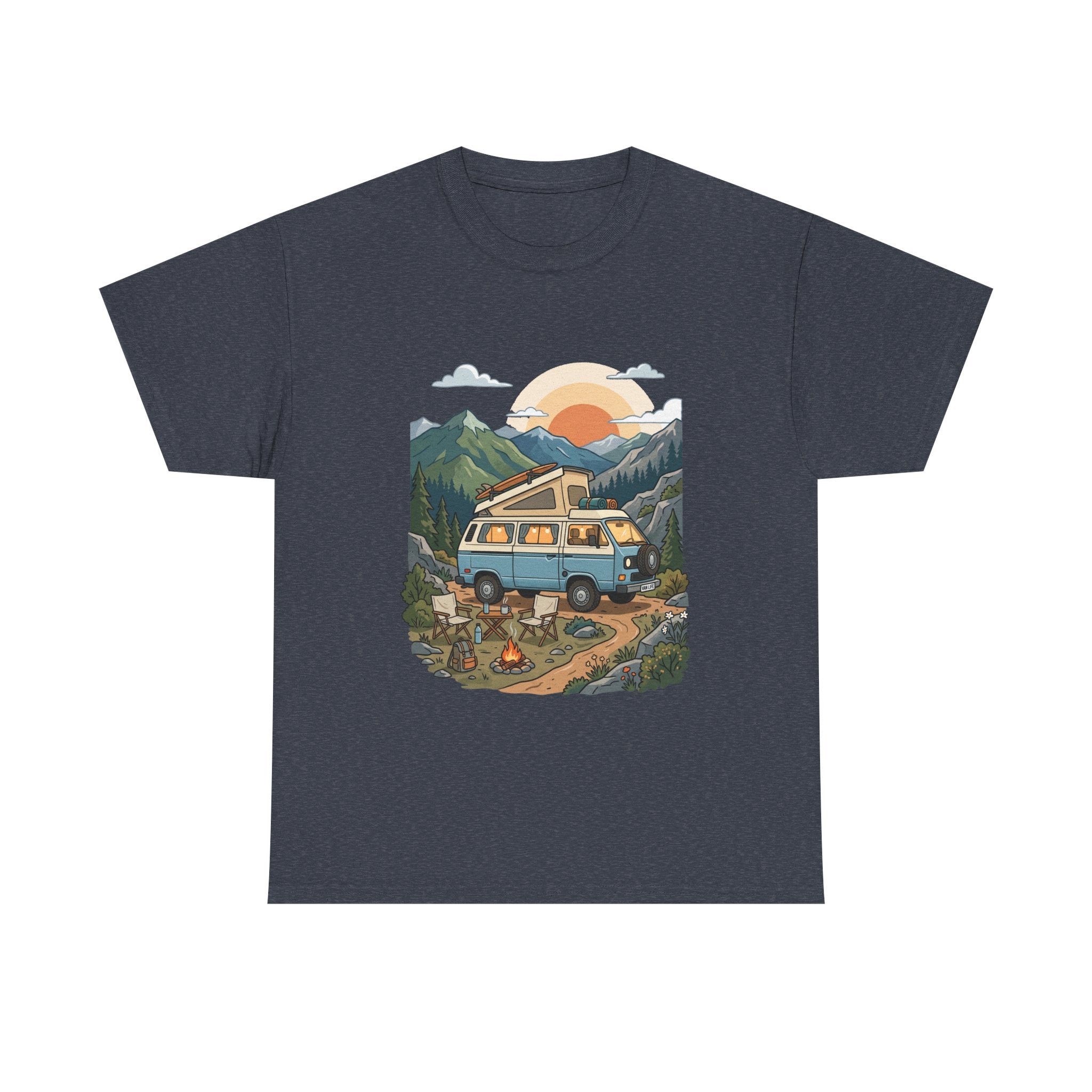 Adventure Van Tee – Retro Camper Roadtrip T-Shirt