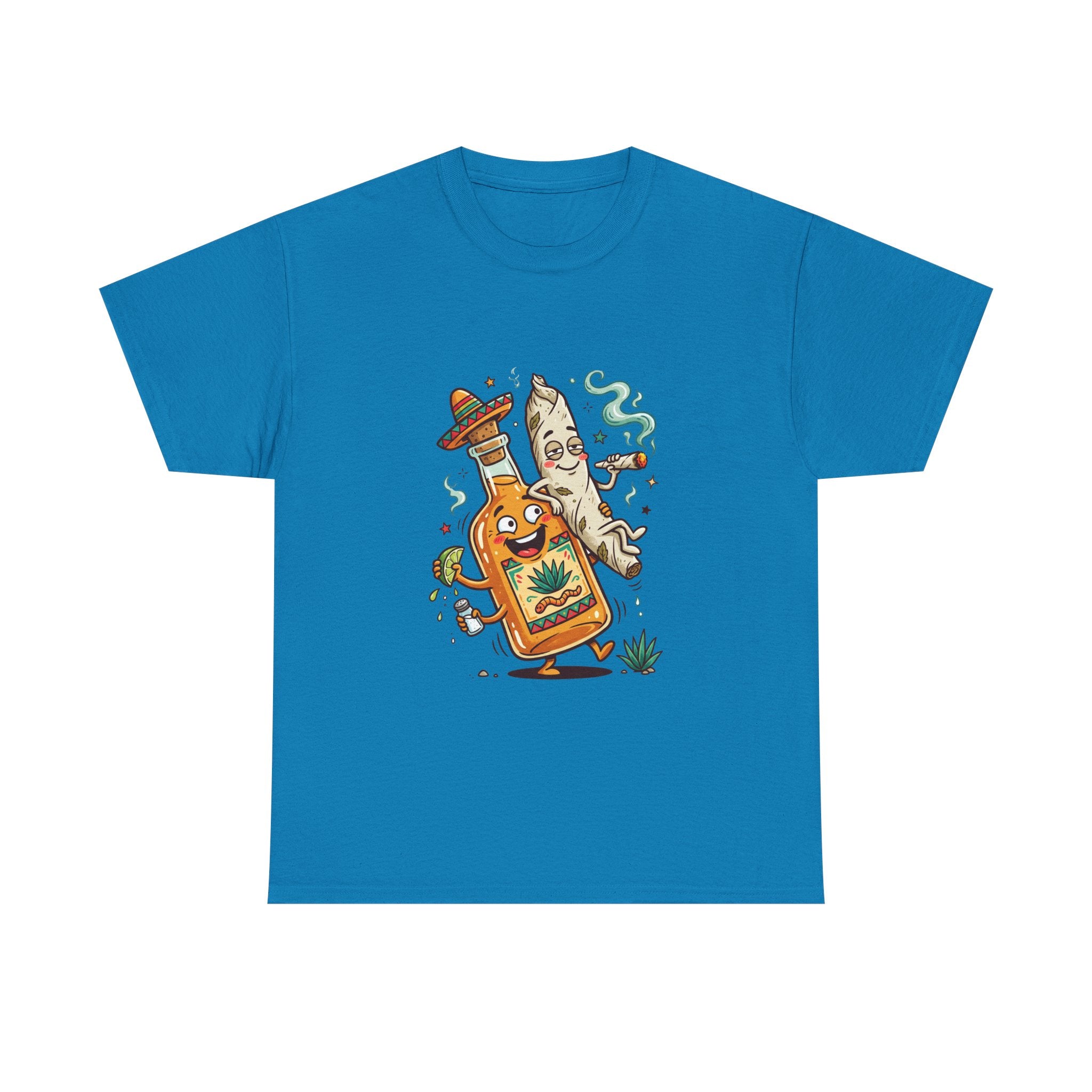1 Tequila & Taco Dancing T‑Shirt — Funny Mexican Food Party Tee
