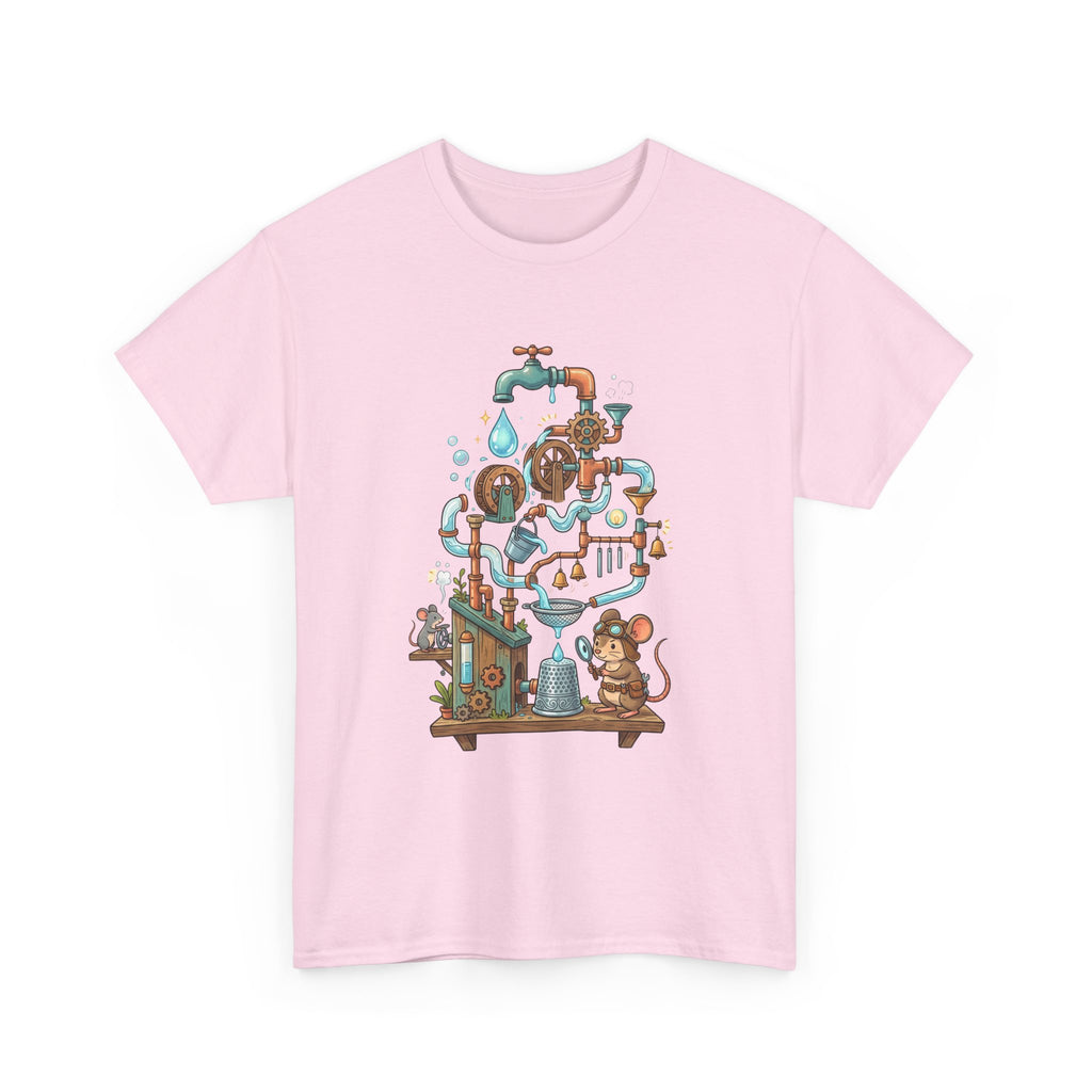 Water Machine T-Shirt — Cute Mouse Contraption Tee