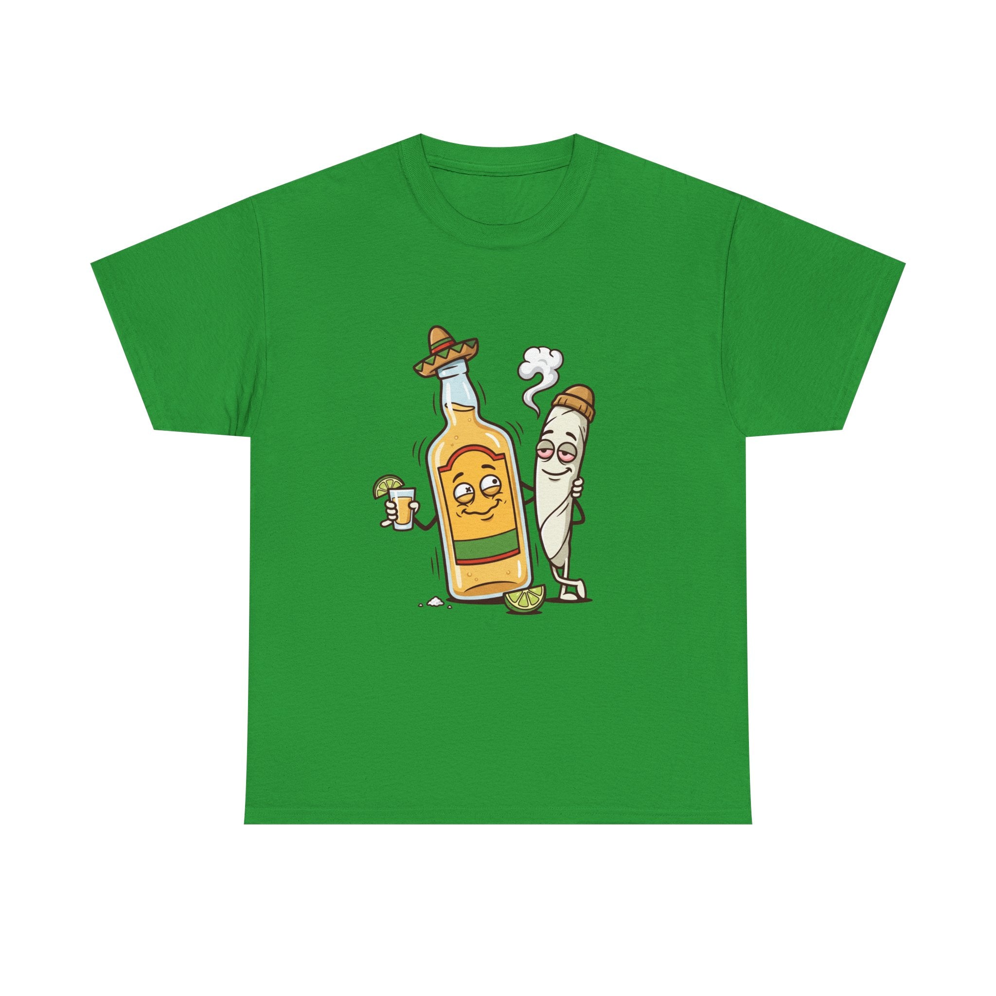 Tequila & Joint Funny Graphic Tee