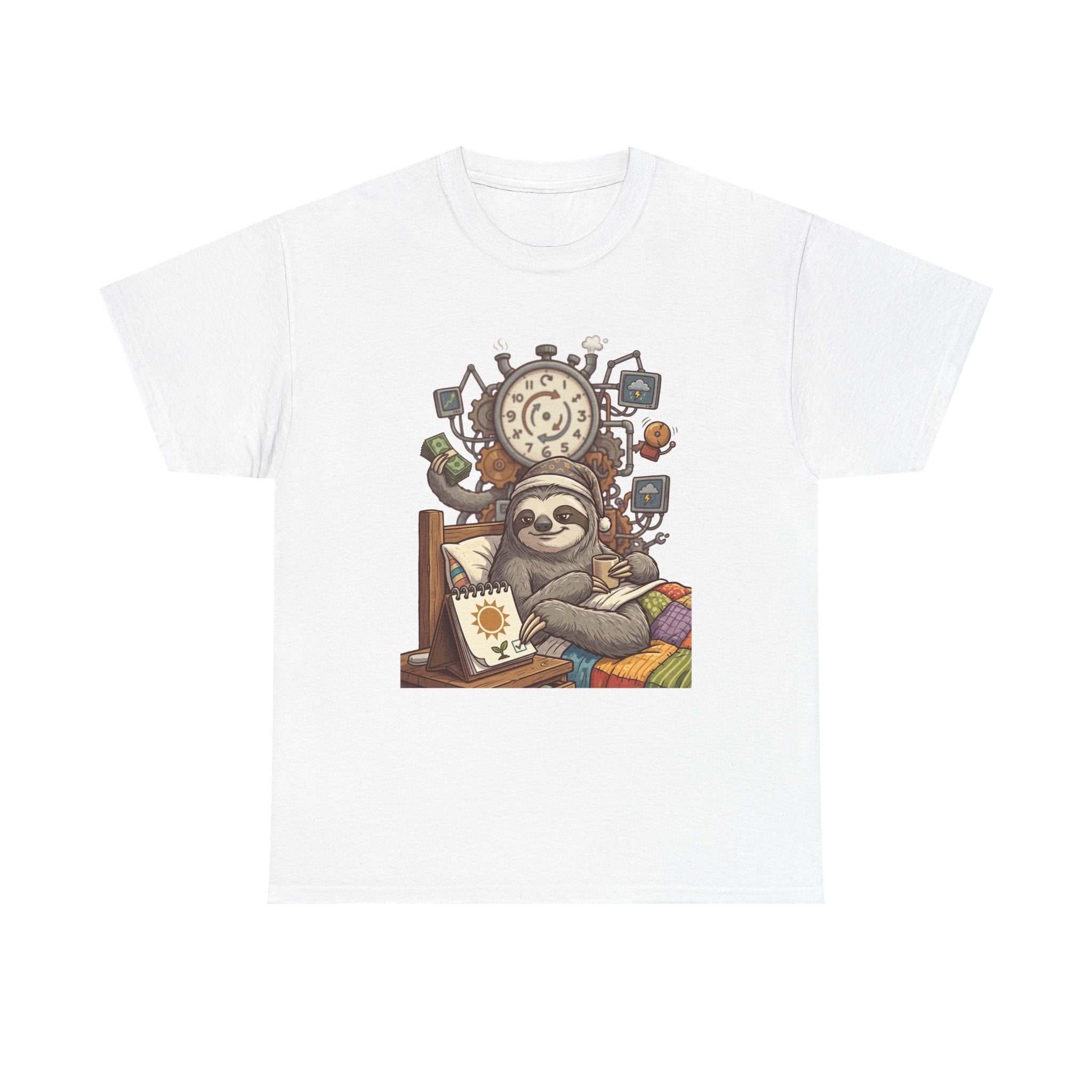 Sloth Cozy Vibes T‑Shirt