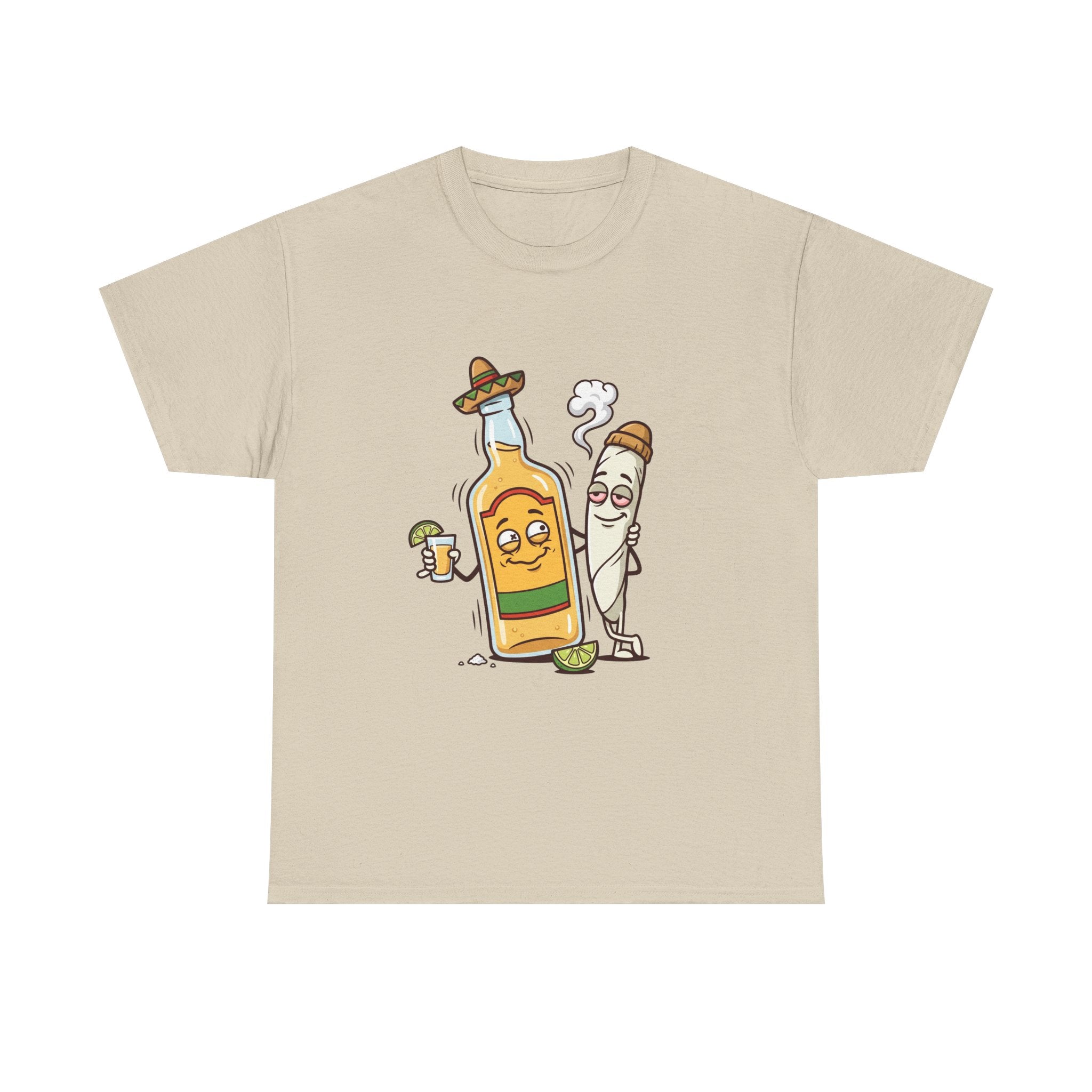 Tequila & Joint Funny Graphic Tee