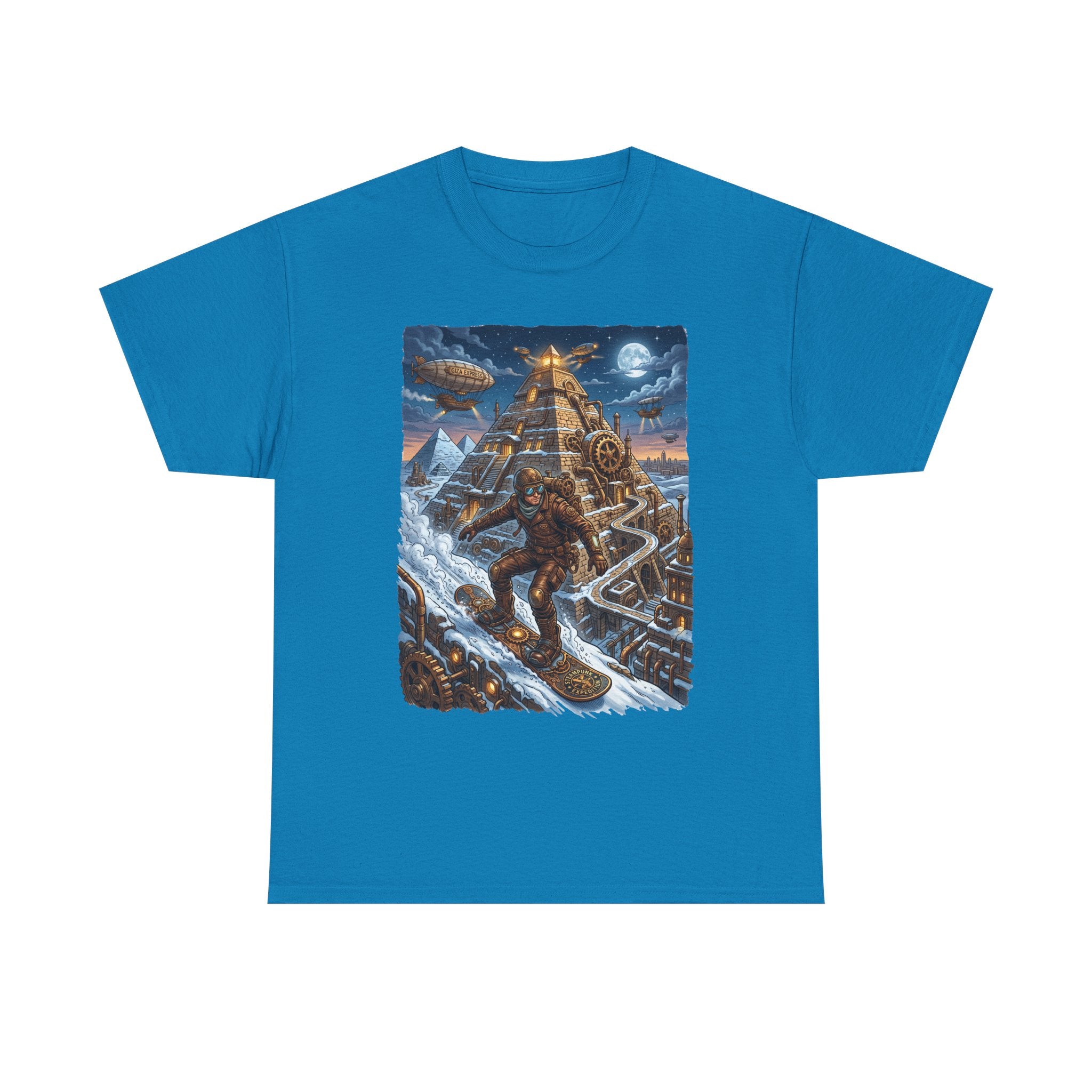Aztec Pyramid Adventure T-Shirt — Fantasy Explorer Graphic Tee