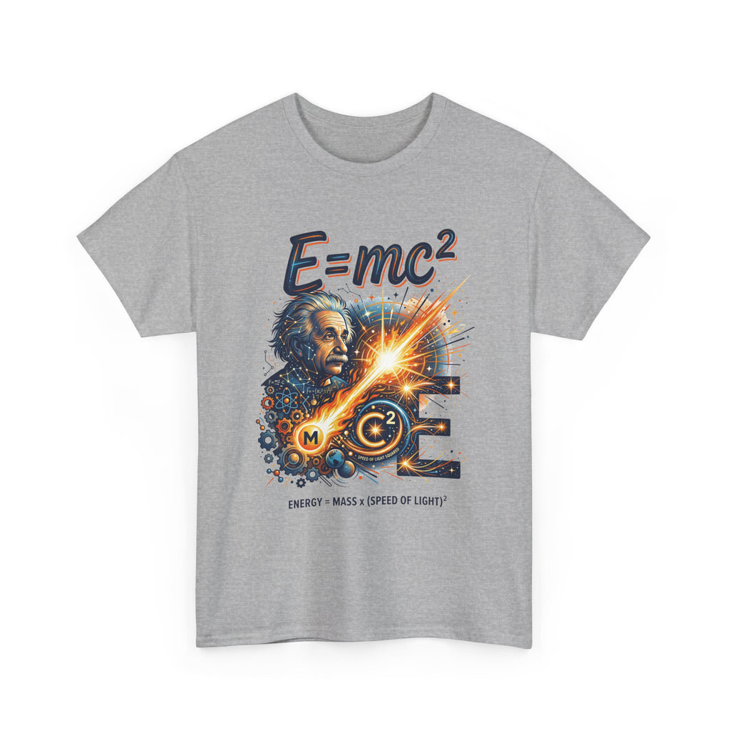 E=mc Einstein Physics T-Shirt — Science Lover Tee