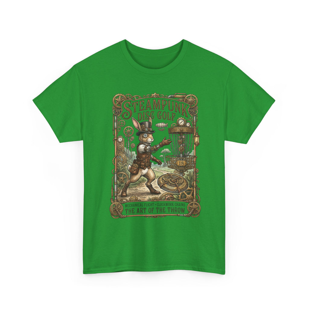 Steampunk Disc Golf T-Shirt — Vintage Victorian Throw Art Tee