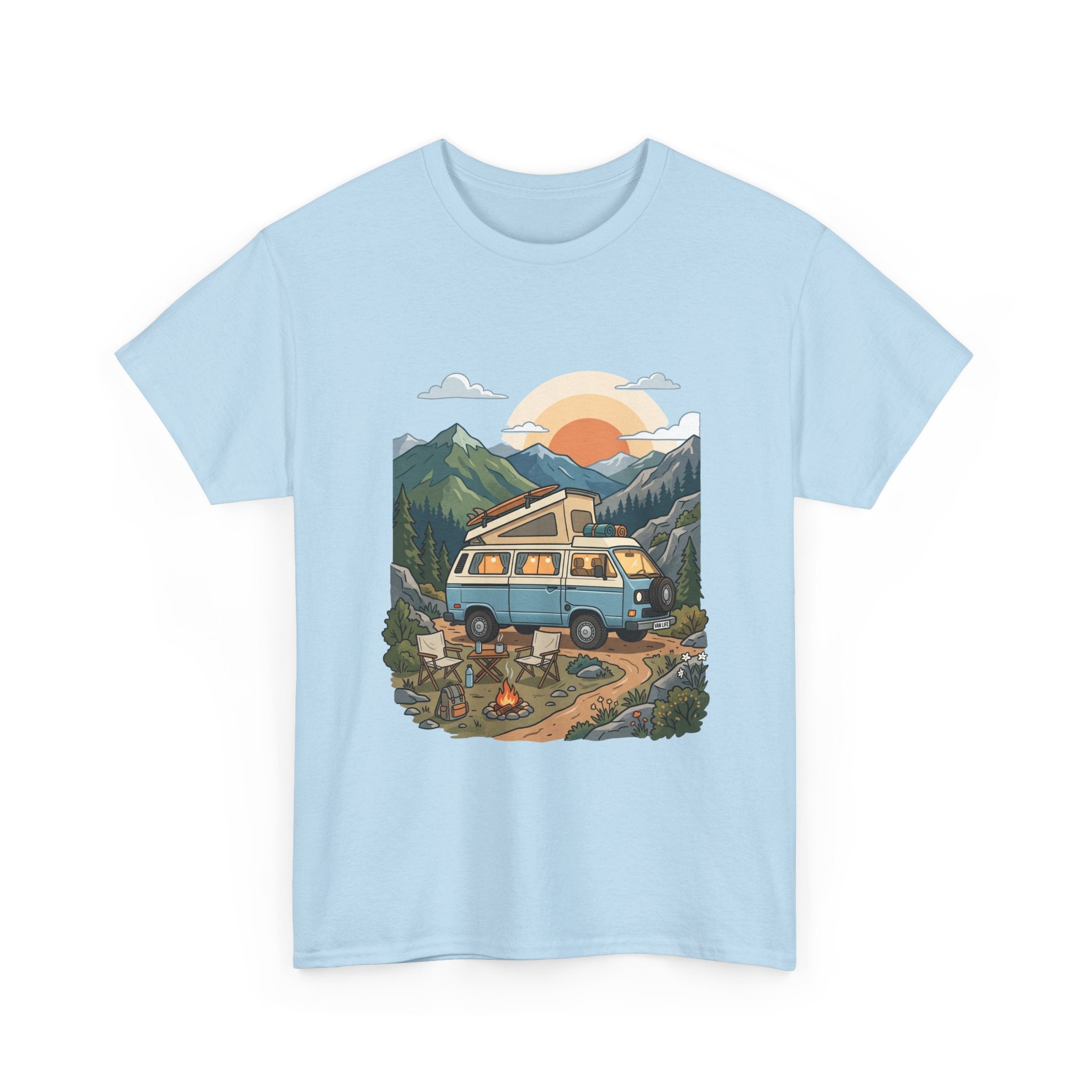 Adventure Van Tee – Retro Camper Roadtrip T-Shirt