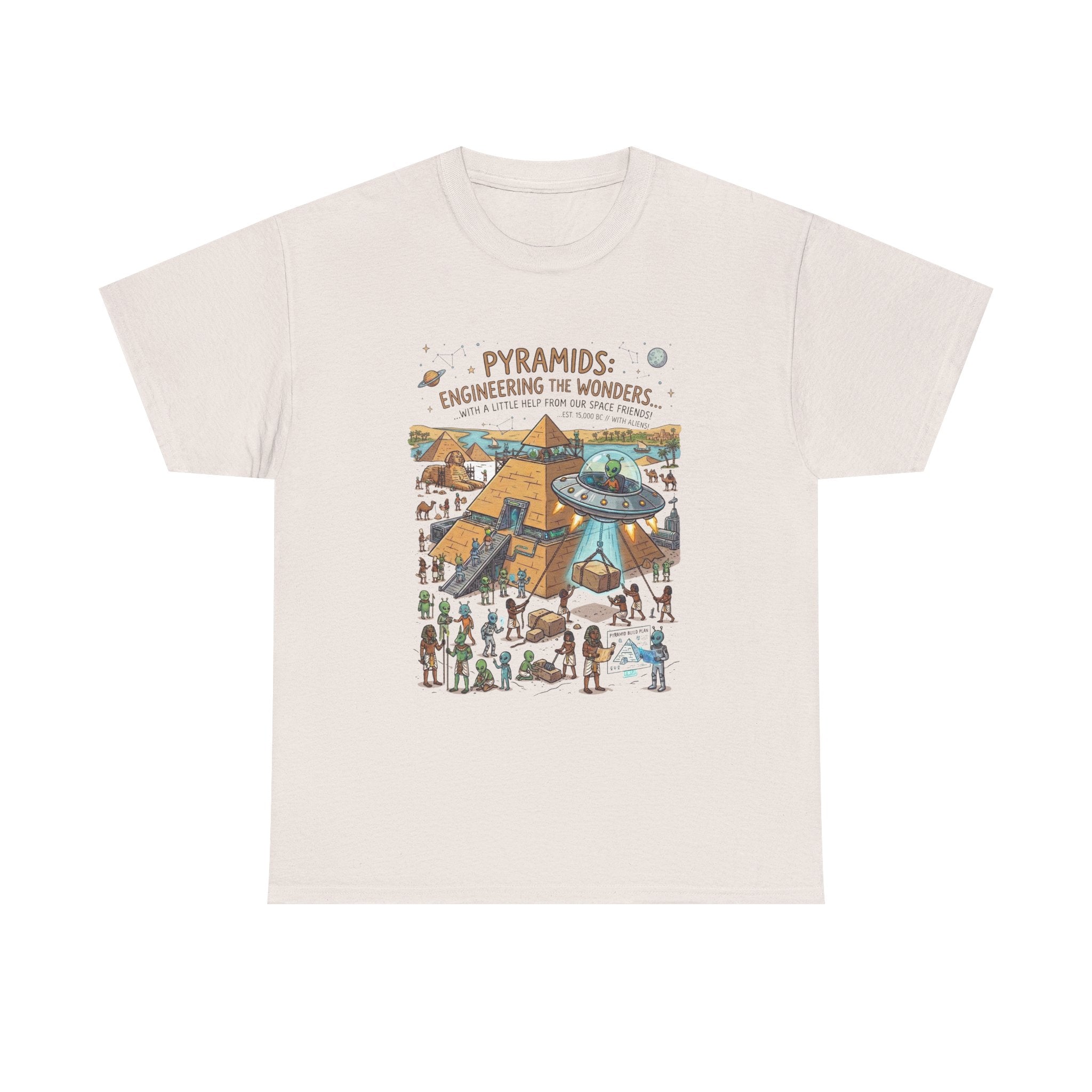 Pyramids: Engineering the Wonders Graphic Tee
