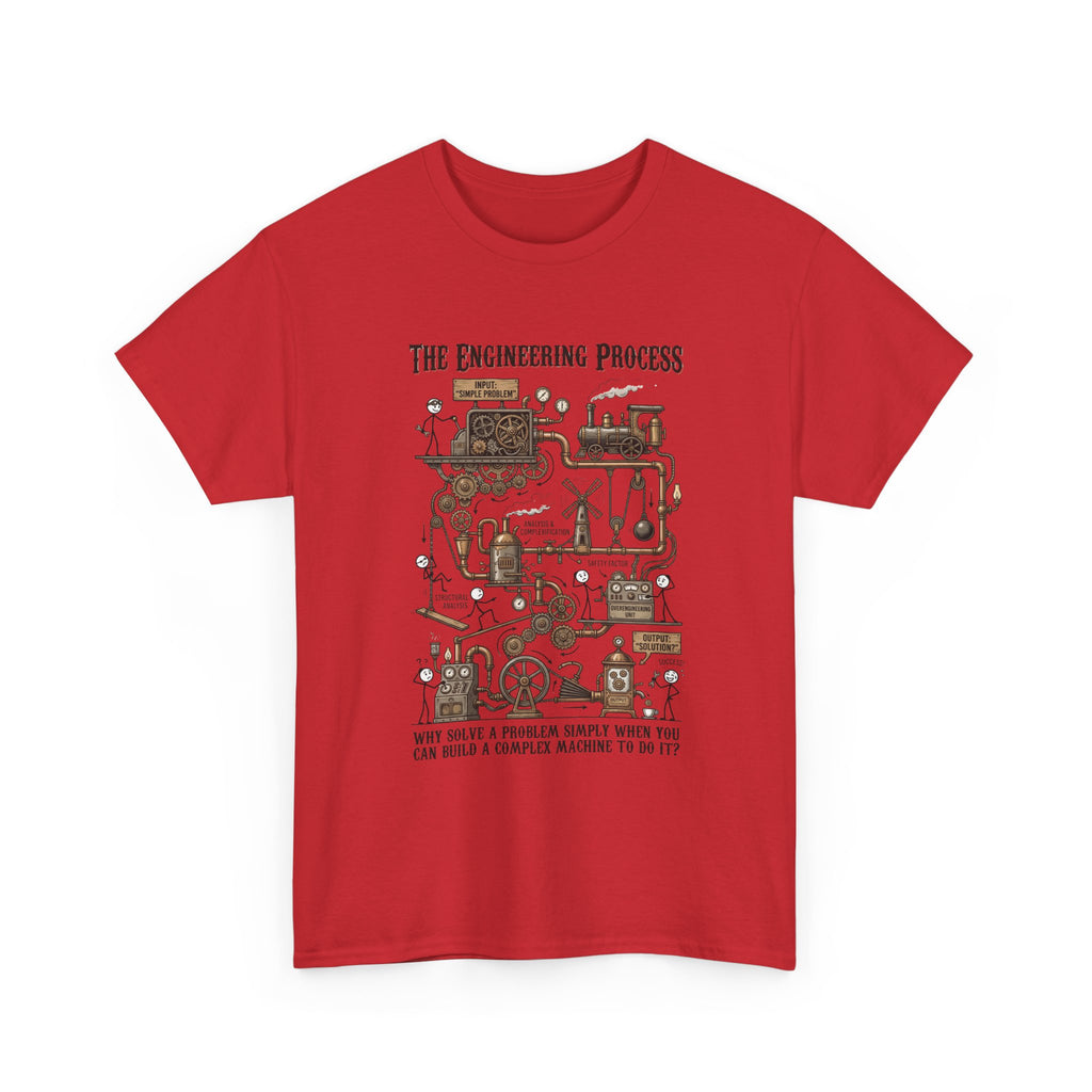 Engineering Process T-Shirt – Over Engineering Tee