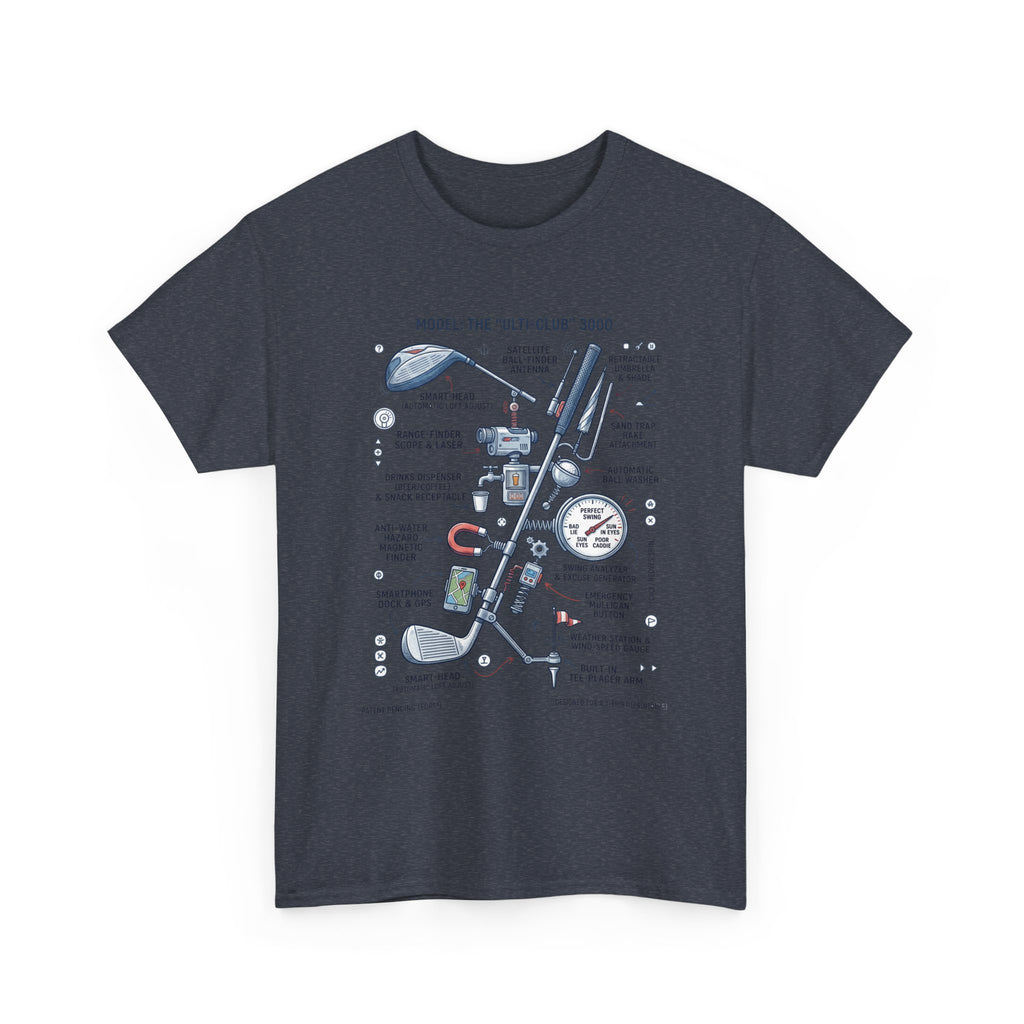 T-Shirt — Golf Club Diagram Vintage Schematic Tee