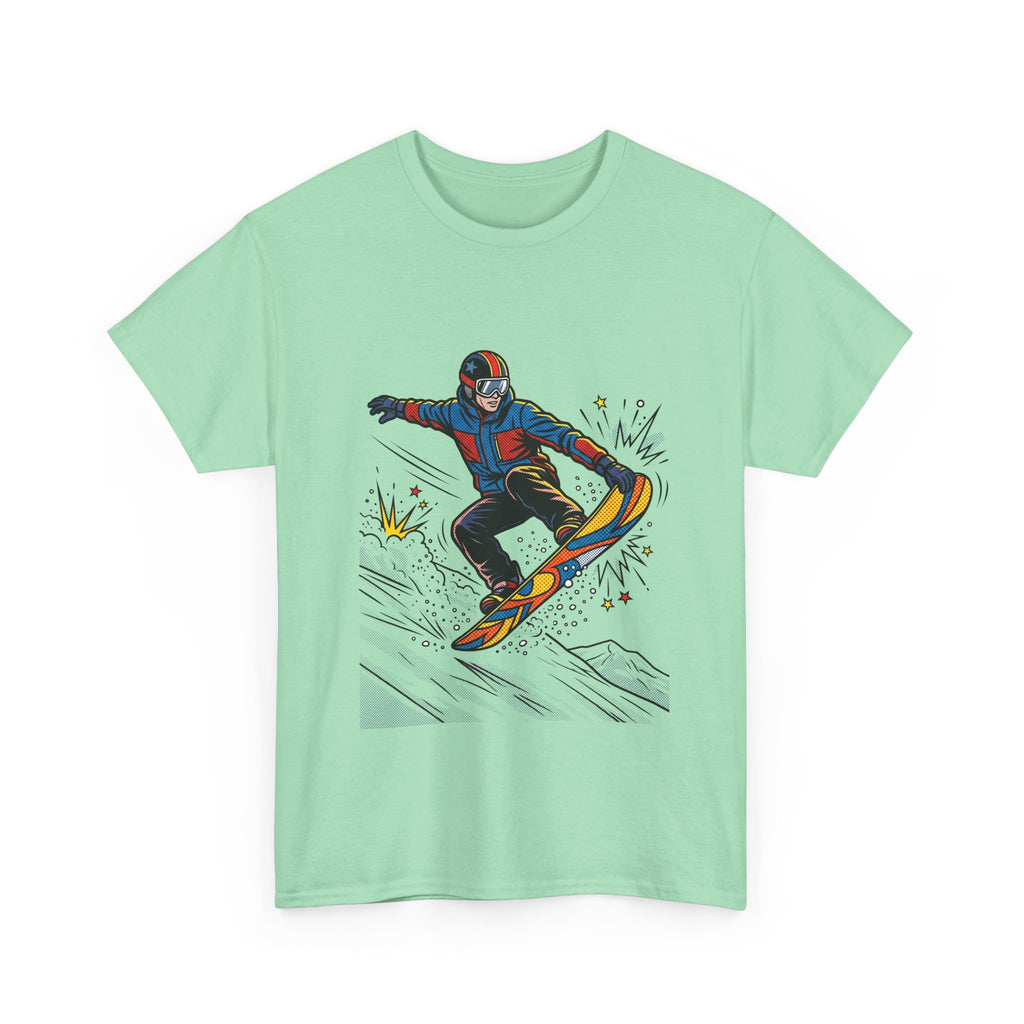 Snowboarder Graphic Tee - Winter Sports Snowboarding Shirt