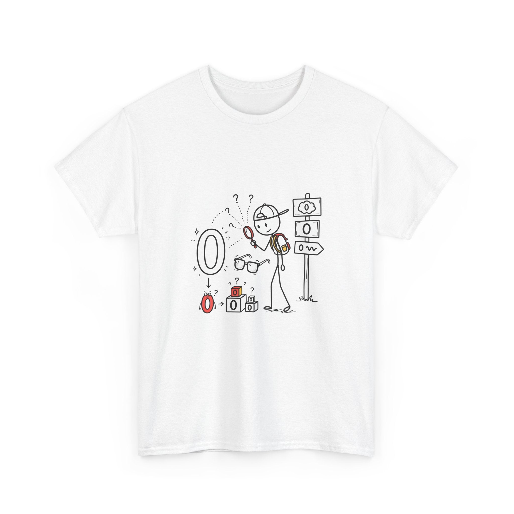 Repair Cartoon T-Shirt — Funny Doodle Tee