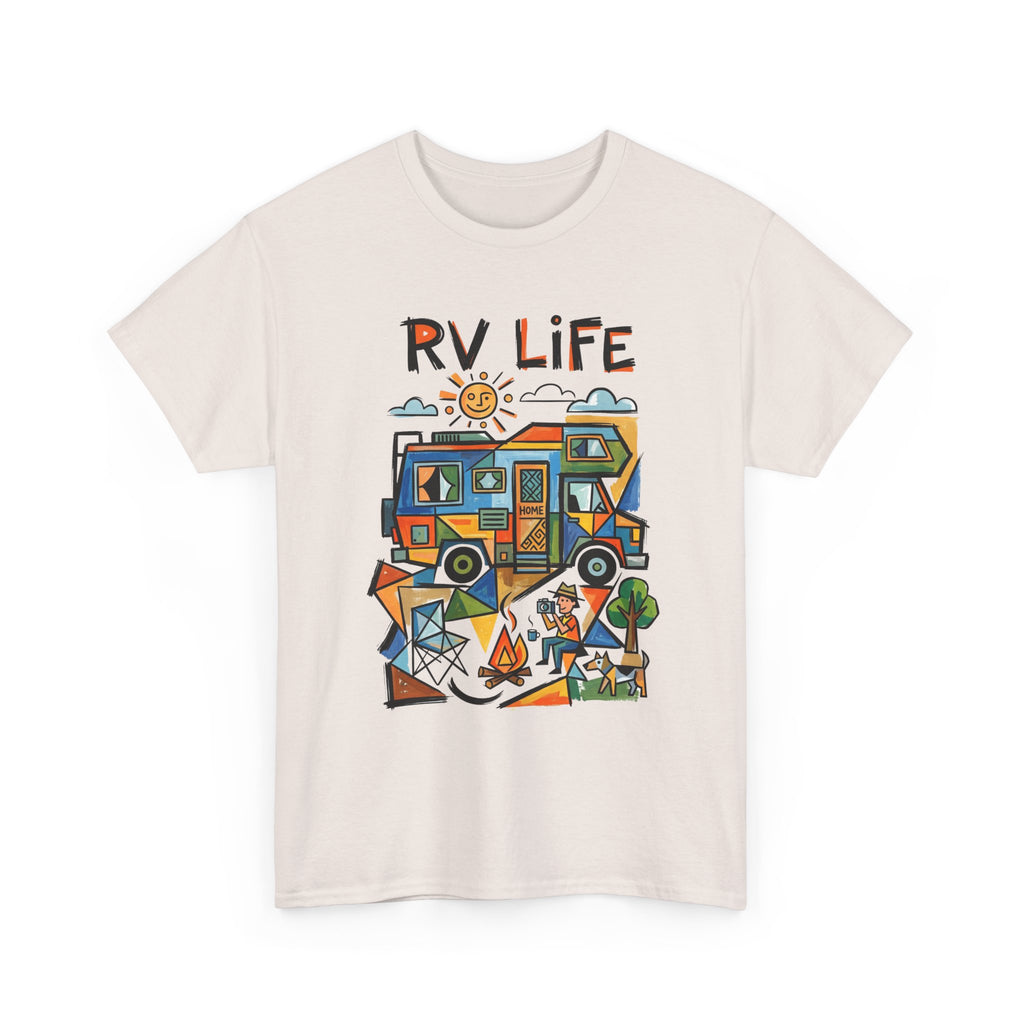 RV Life T-Shirt — Retro Camper Roadtrip Tee for RV Travelers & Campers
