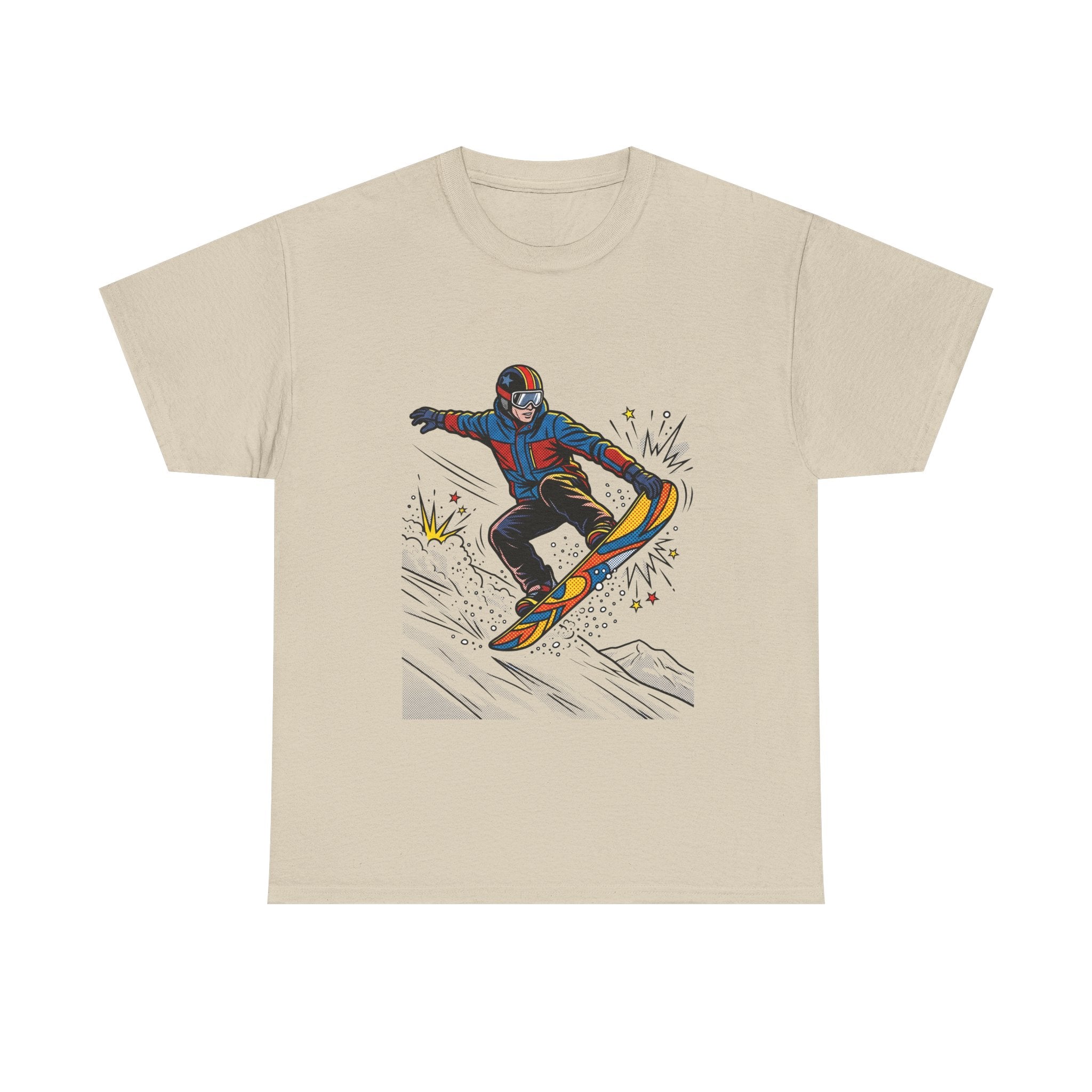 Snowboarder Graphic Tee - Winter Sports Snowboarding Shirt