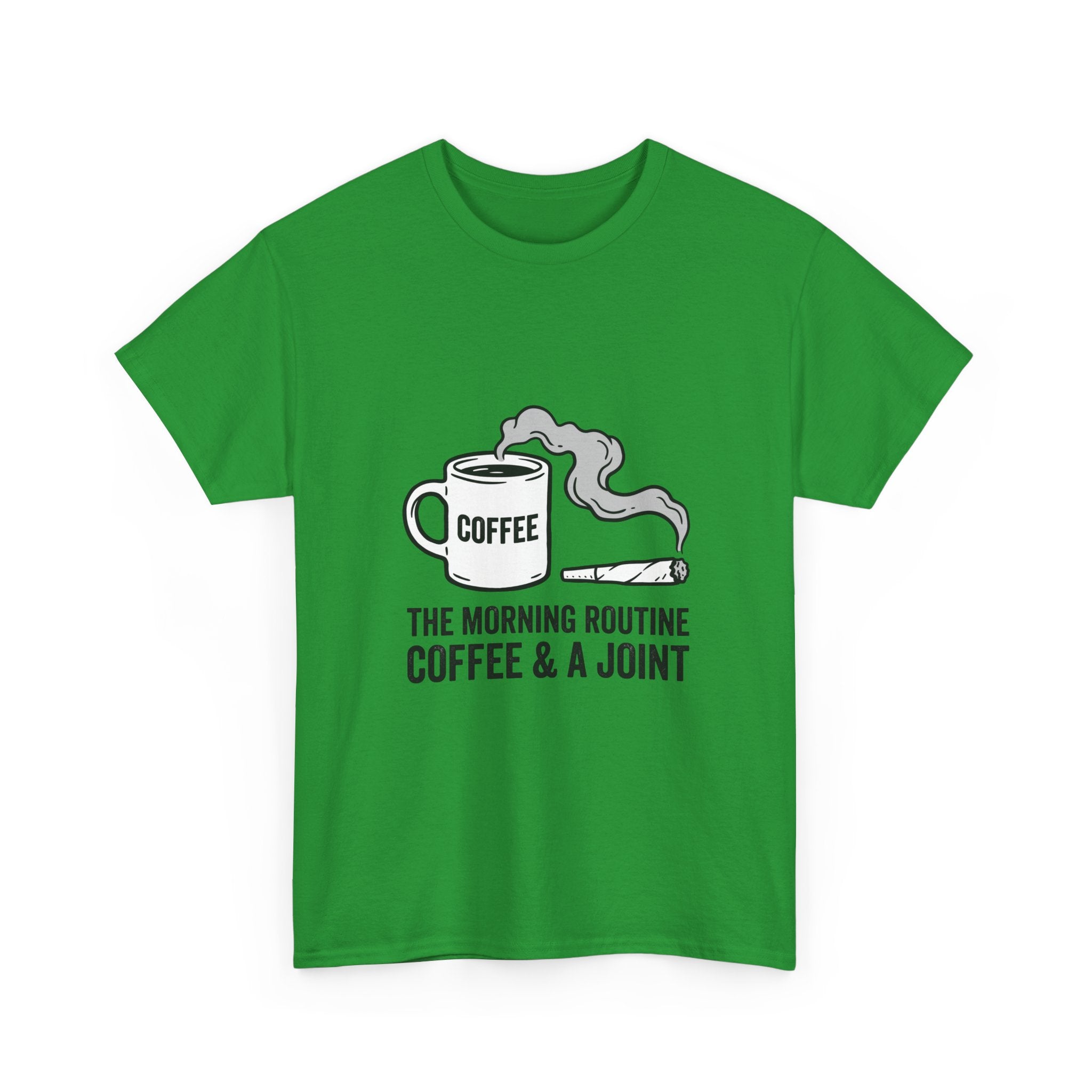Coffee & A Joint T-Shirt — The Morning Routine Graphic Tee