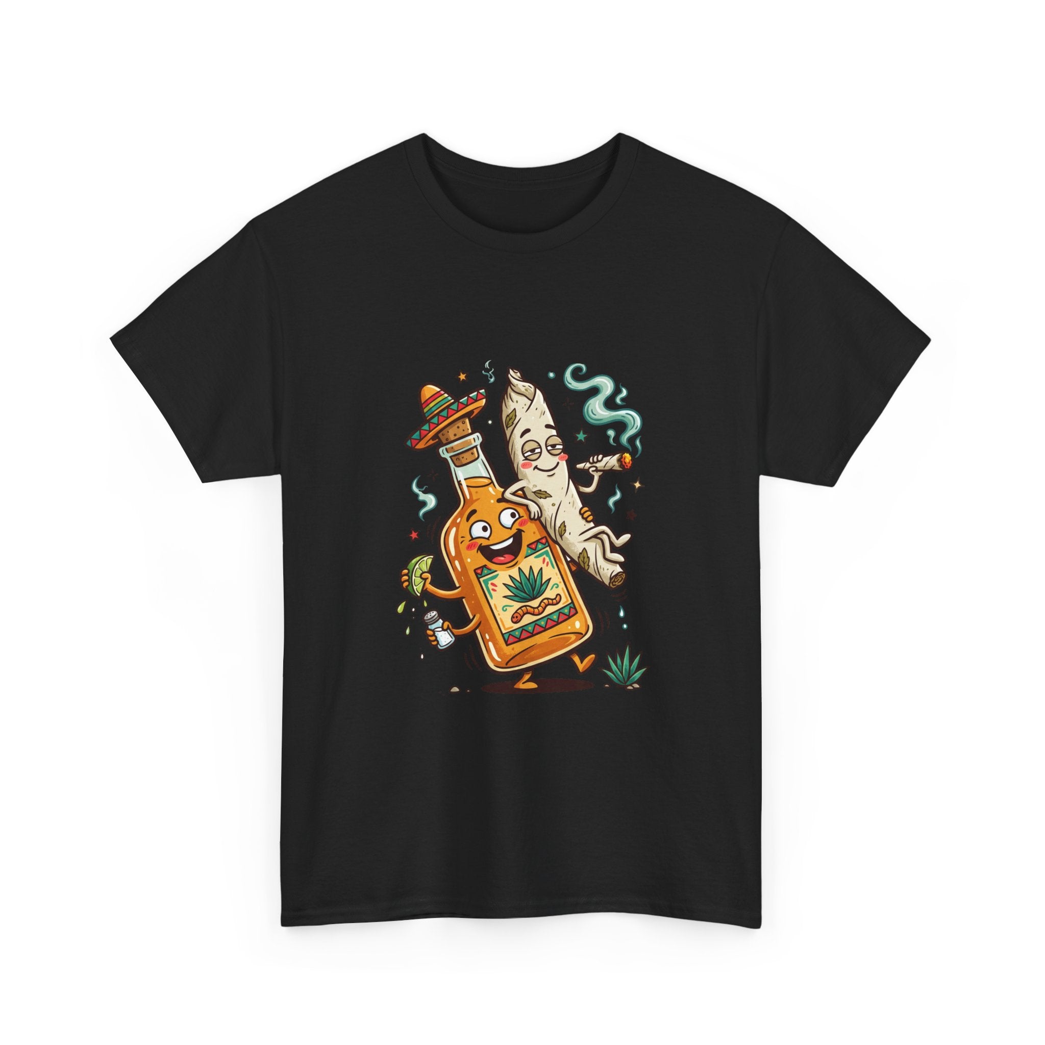 1 Tequila & Taco Dancing T‑Shirt — Funny Mexican Food Party Tee