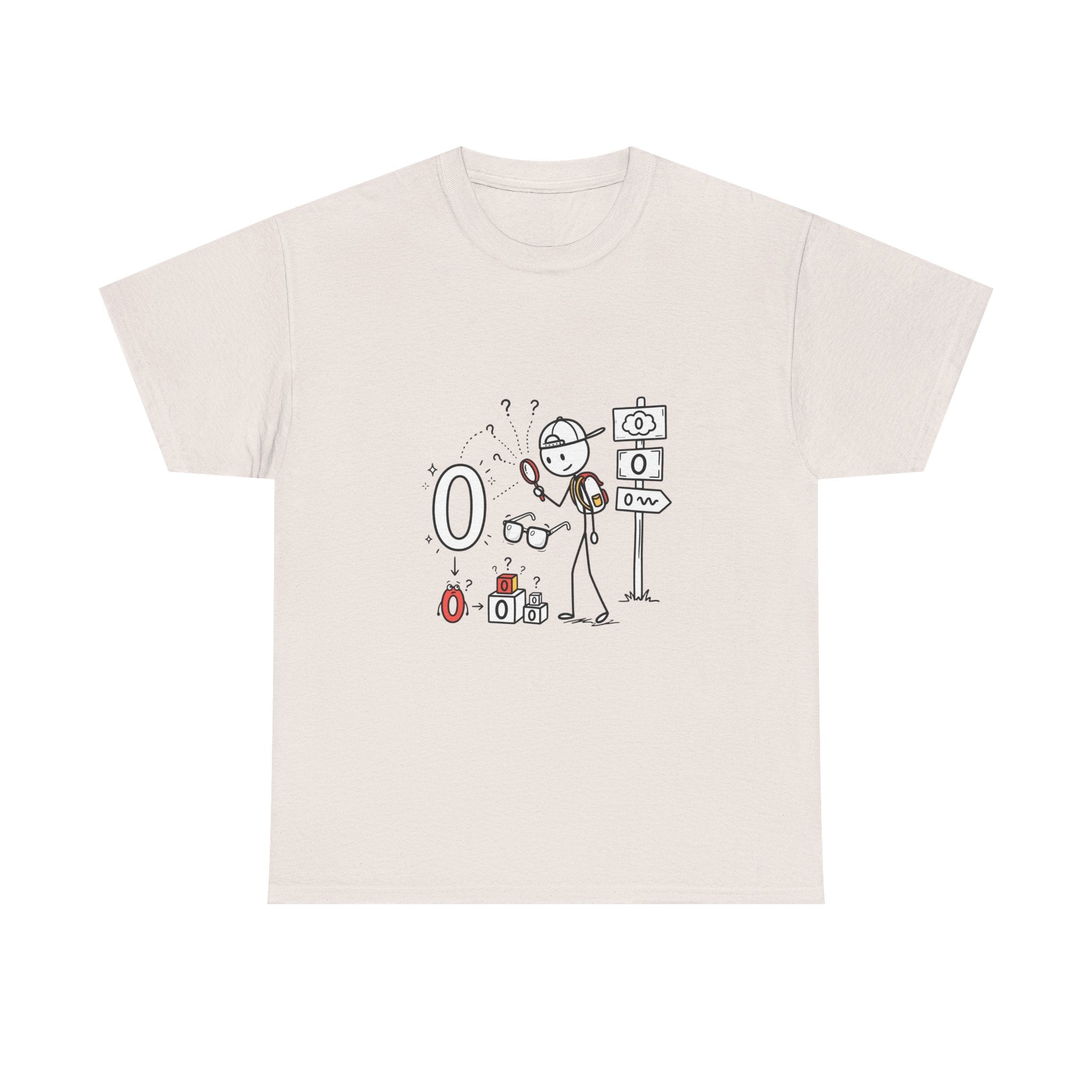 Repair Cartoon T-Shirt — Funny Doodle Tee