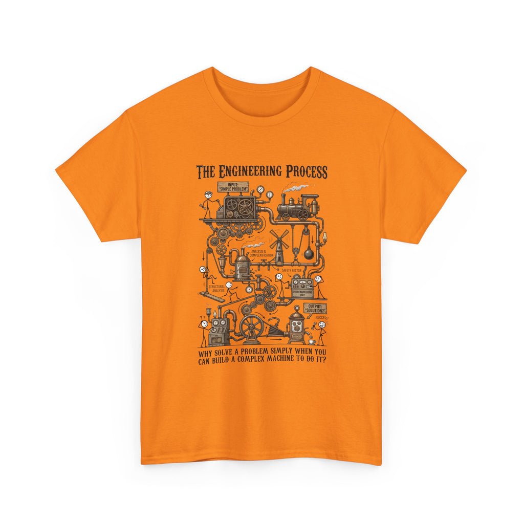 Engineering Process T-Shirt – Over Engineering Tee