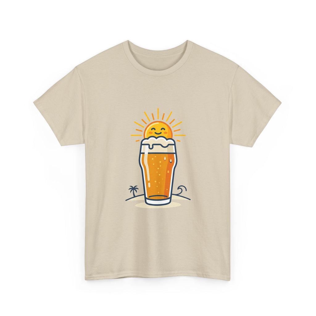 Beer Sun Tee — Sunny Beach Beer Graphic T-Shirt