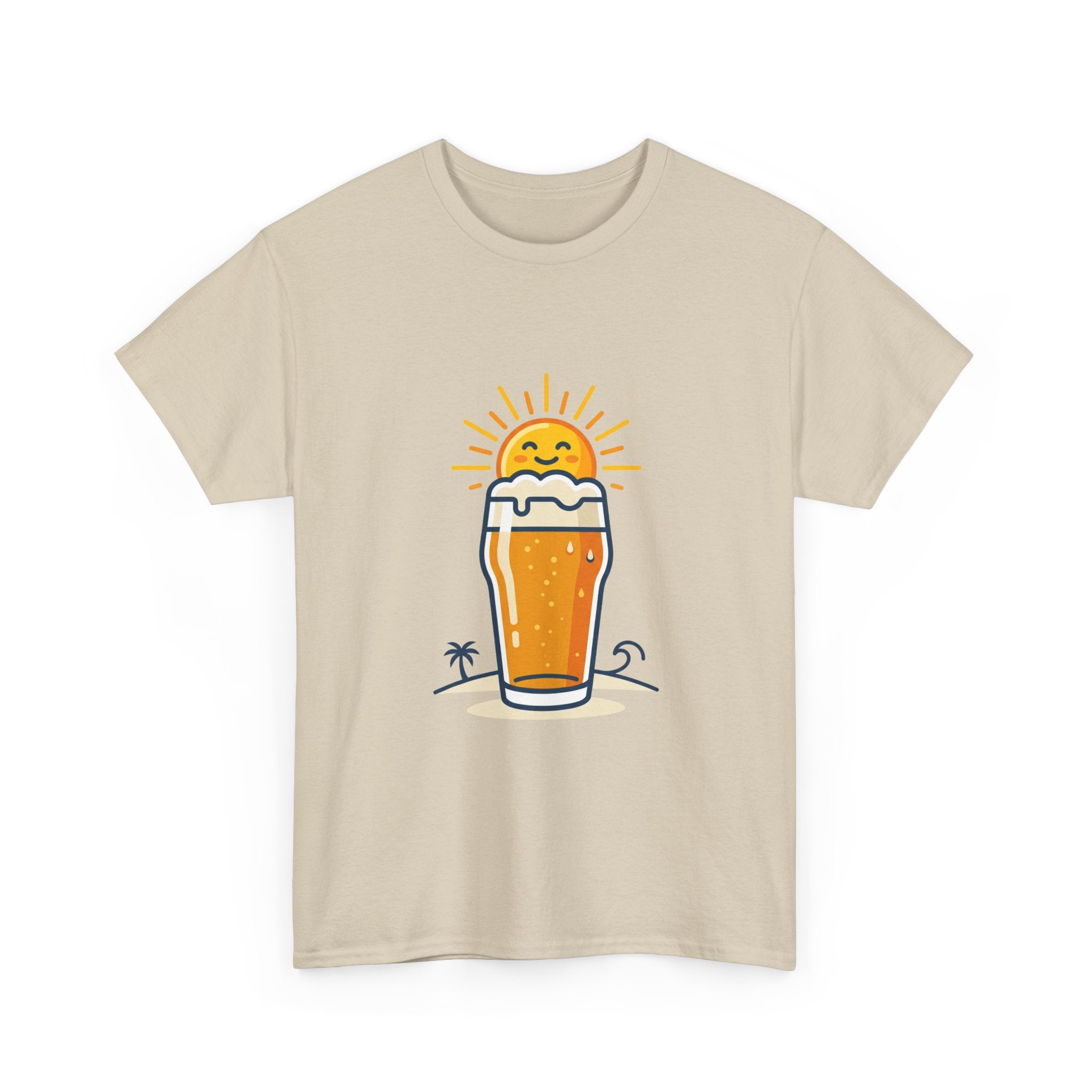 Beer Sun Tee — Sunny Beach Beer Graphic T-Shirt