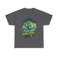 Pickleball Tee - "Get Your Pickle On!" Fun Pickle Character Game On Shirt