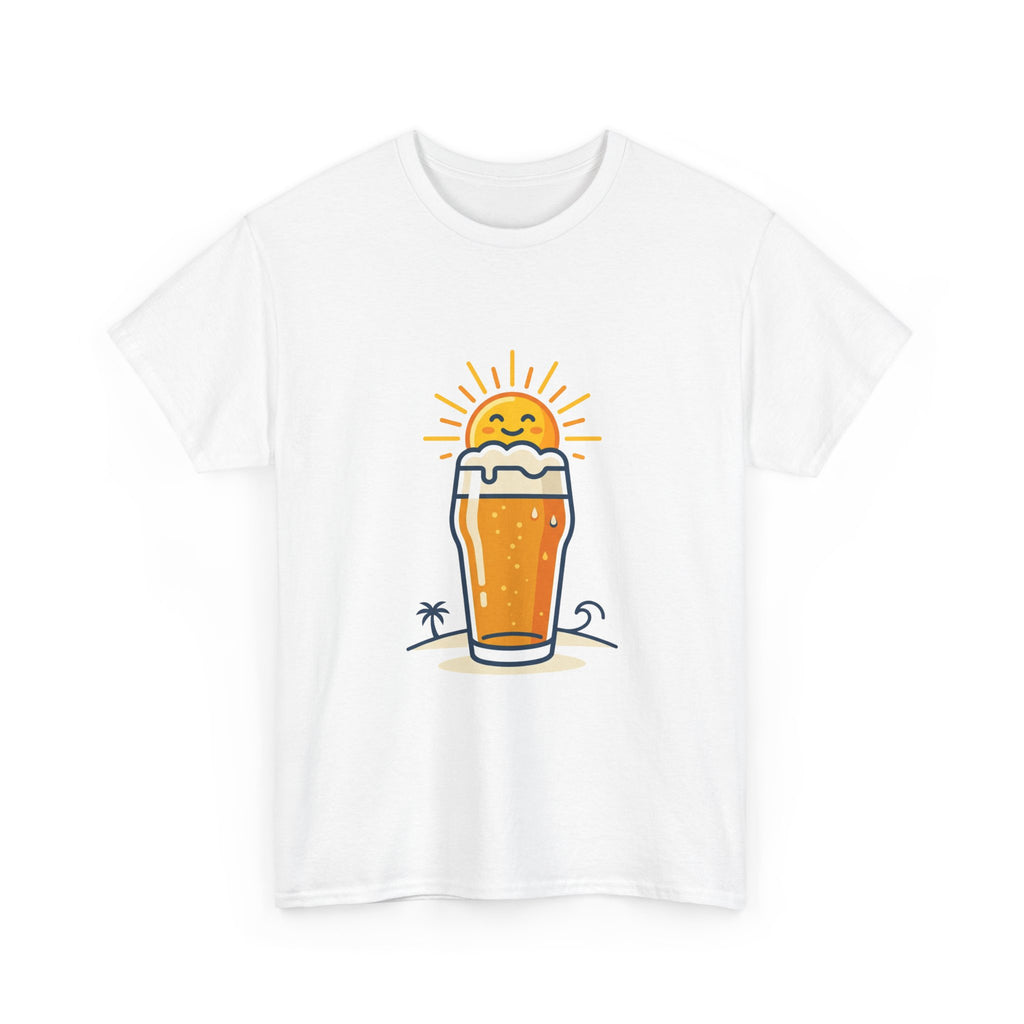 Beer Sun Tee — Sunny Beach Beer Graphic T-Shirt