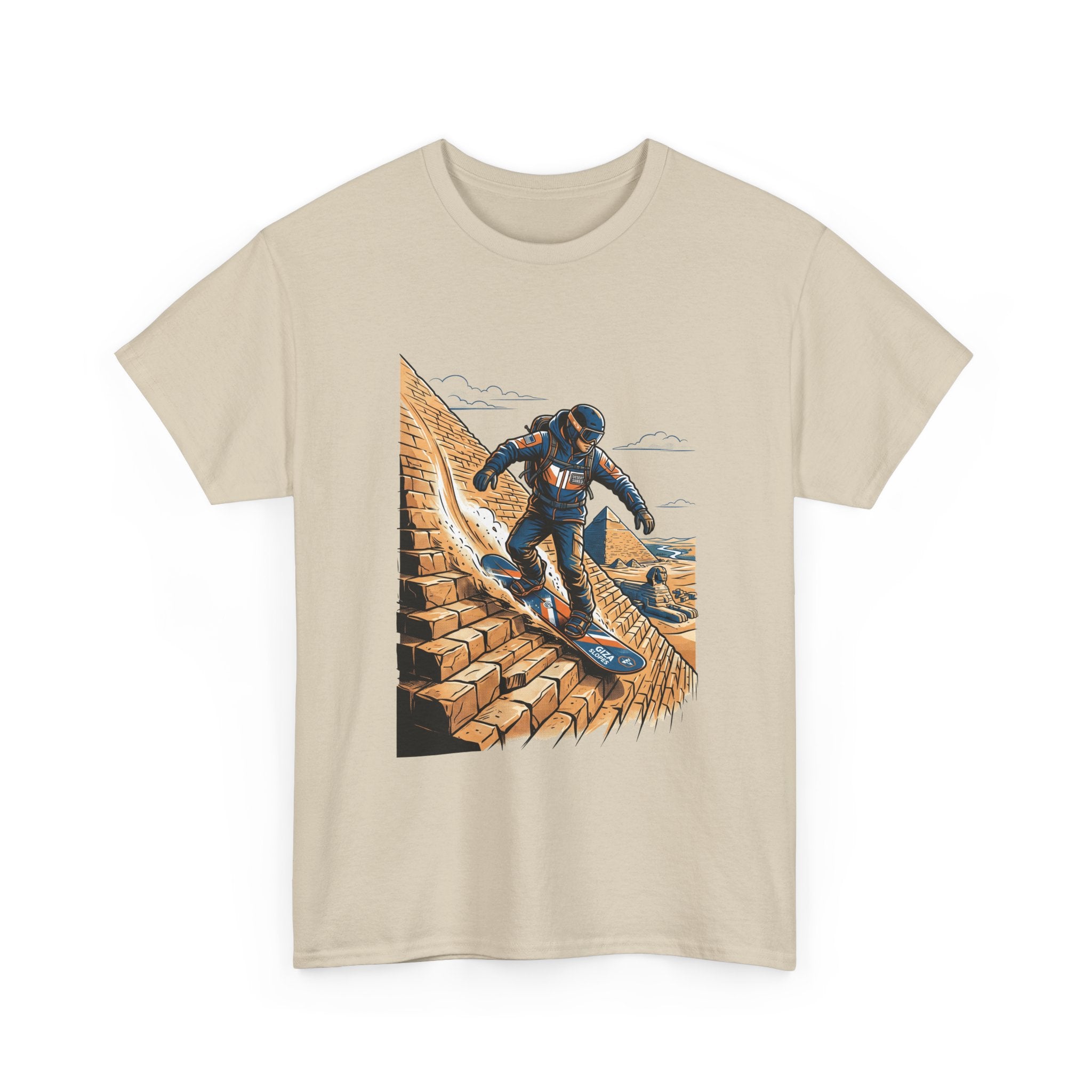 Snowboarder Pyramid Graphic Tee