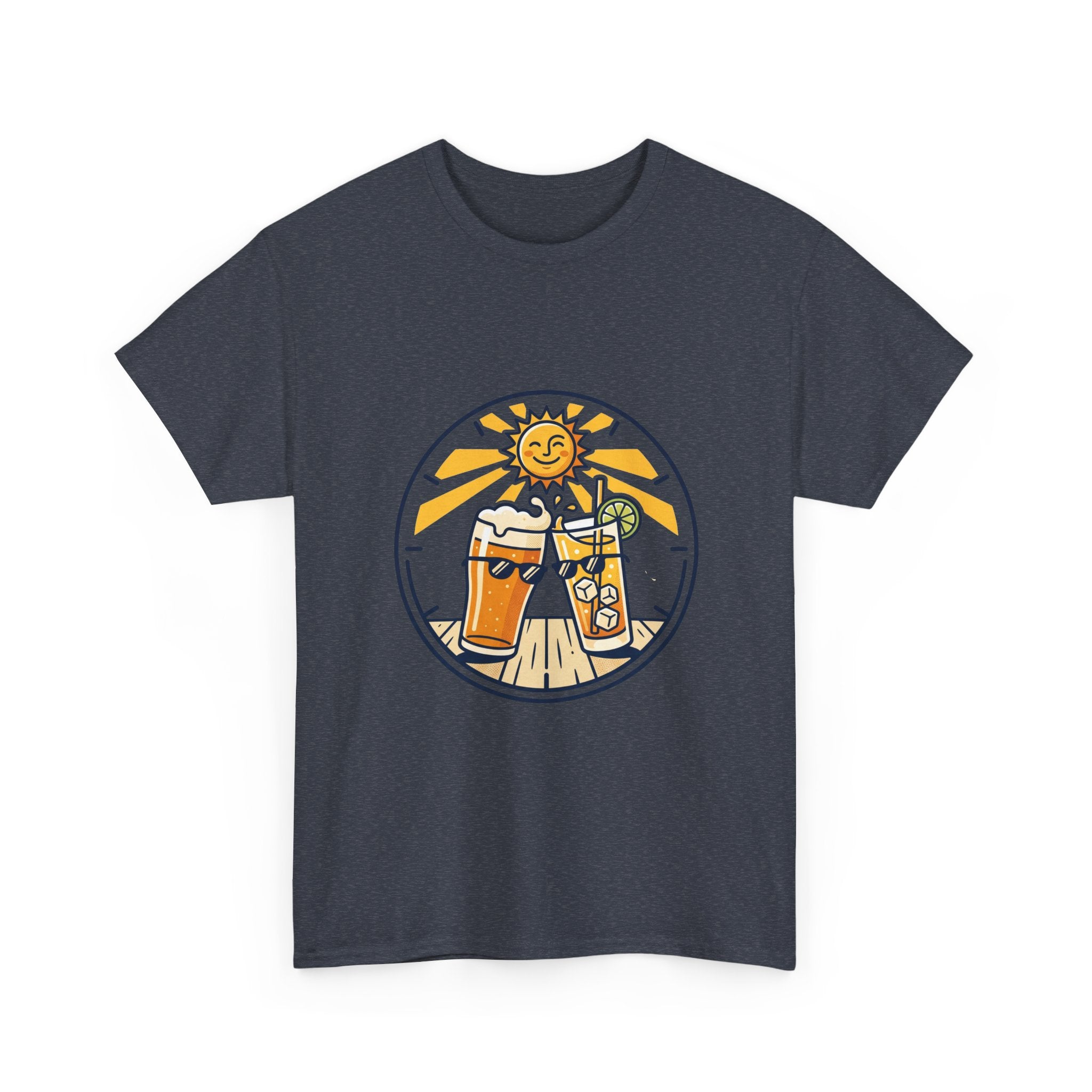 Day Drinking T-Shirt — Sunny Beach Drinks Graphic Tee