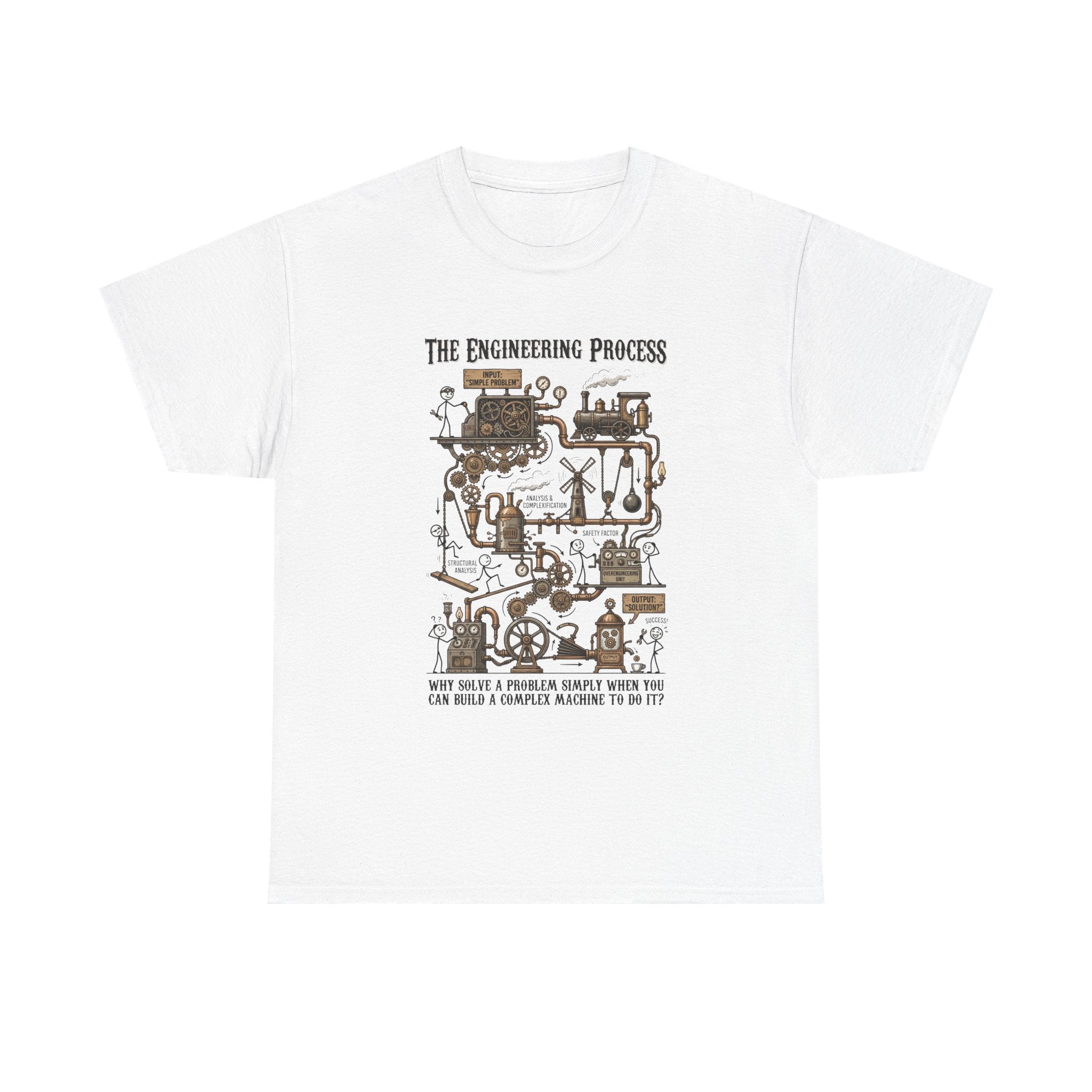 Engineering Process T-Shirt – Over Engineering Tee