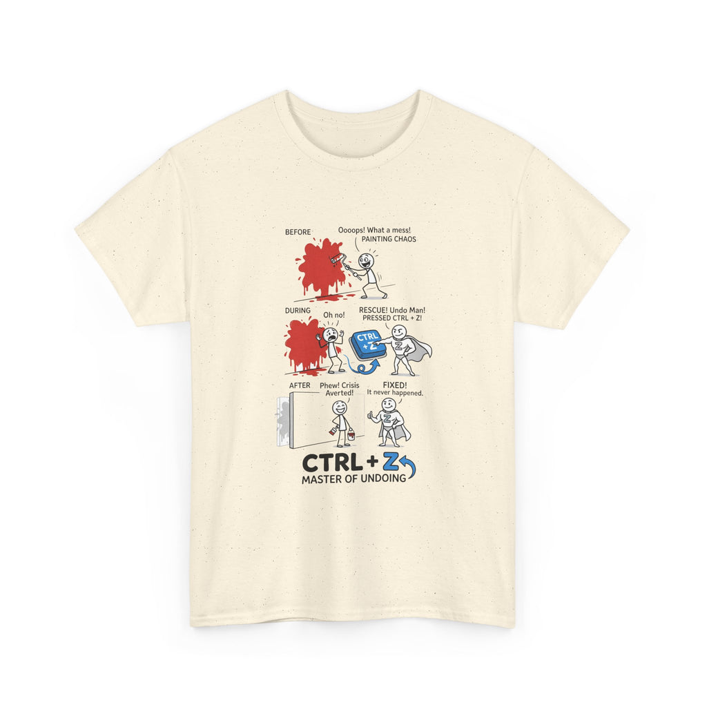 CTRL + Z Master of Undoing T-Shirt