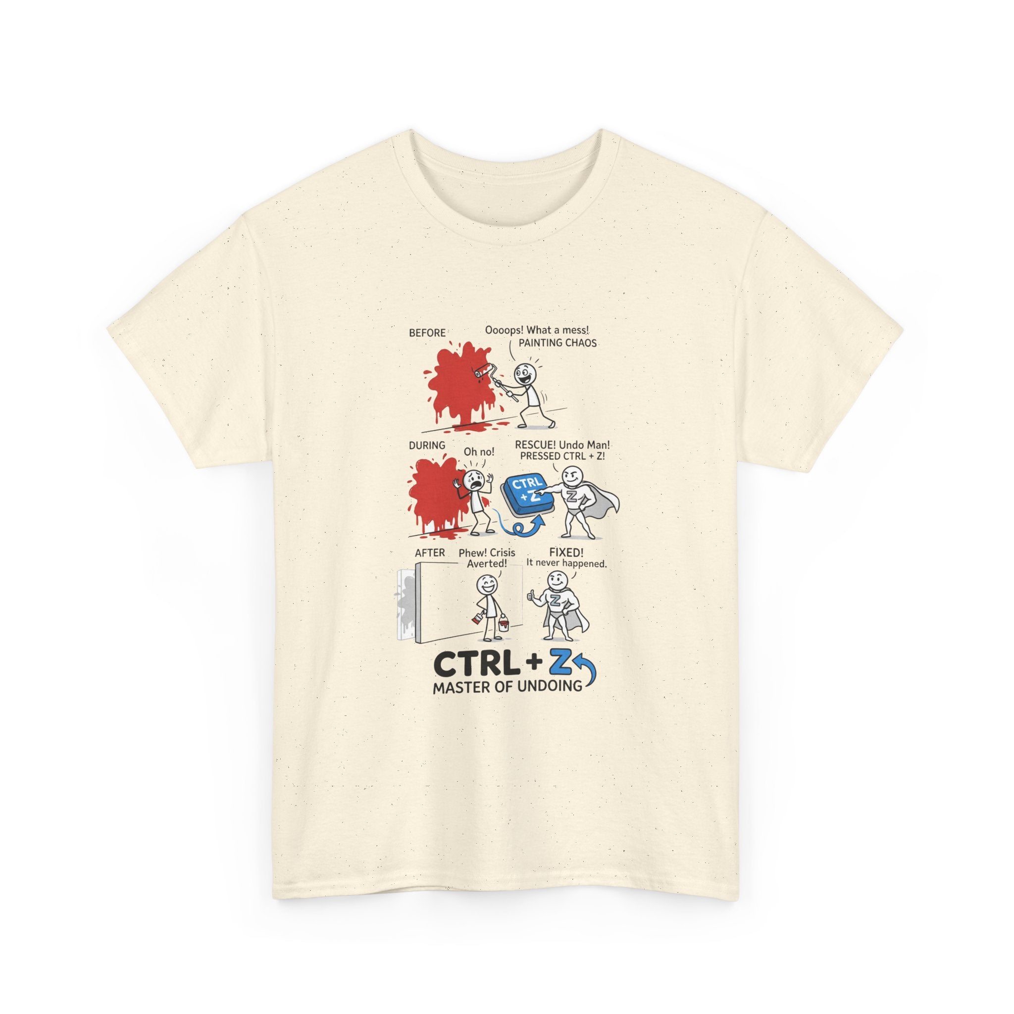 CTRL + Z Master of Undoing T-Shirt