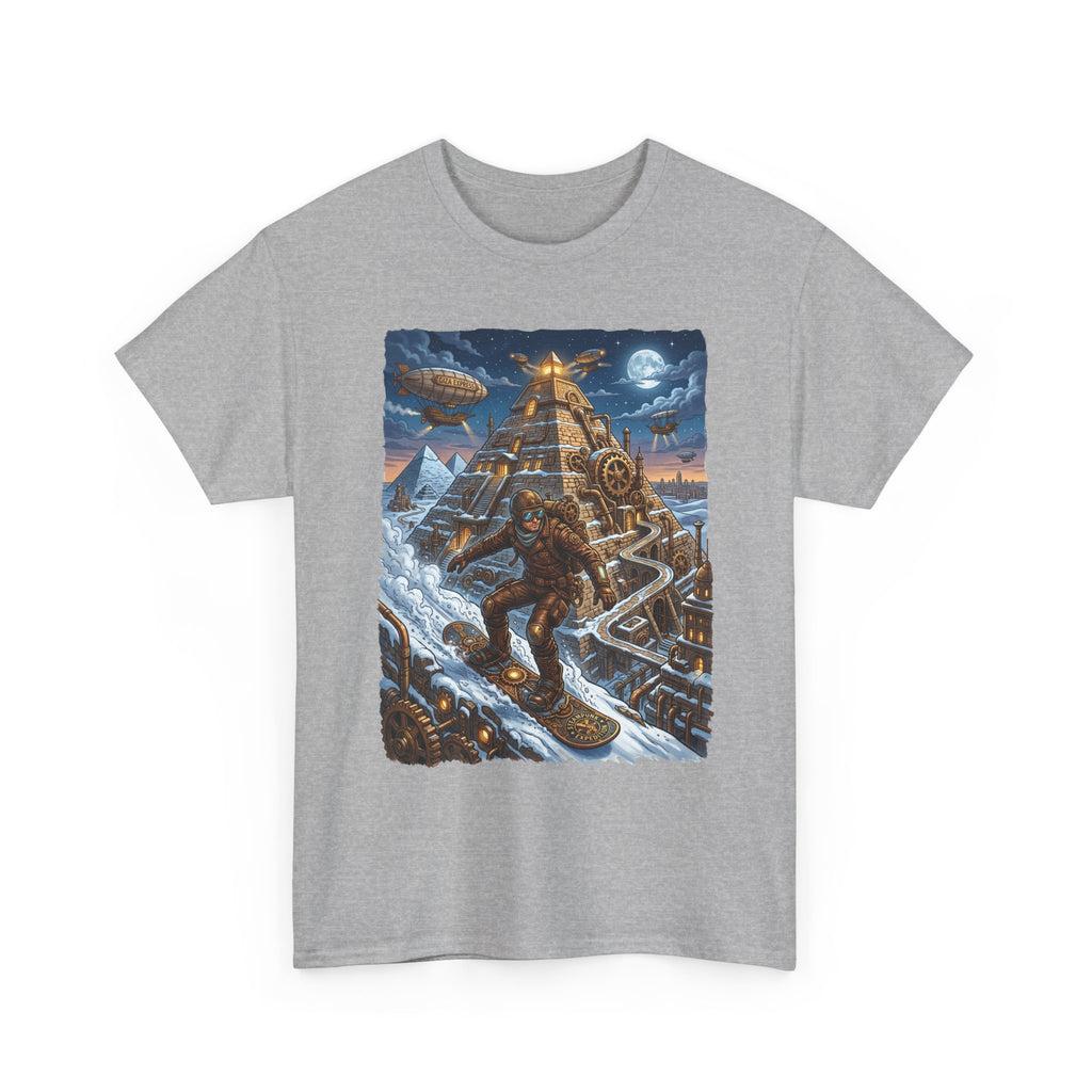 Aztec Pyramid Adventure T-Shirt — Fantasy Explorer Graphic Tee
