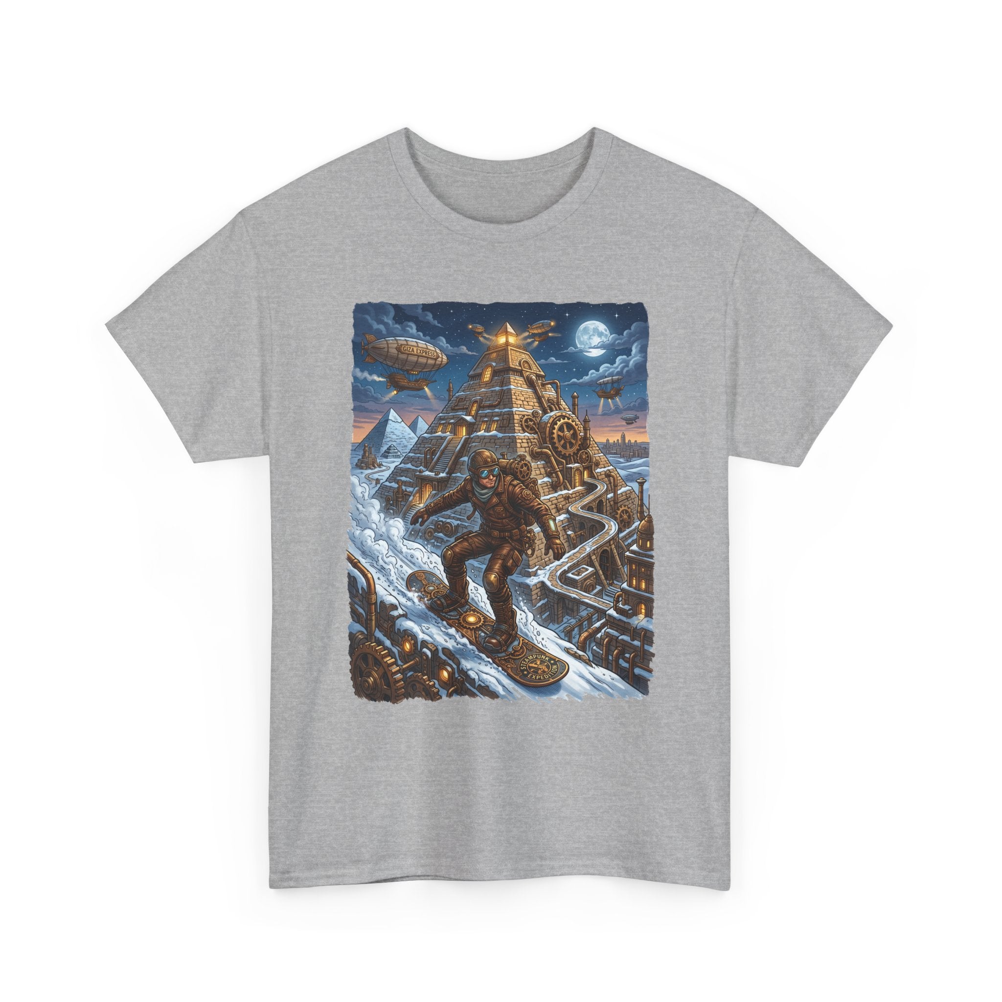 Aztec Pyramid Adventure T-Shirt — Fantasy Explorer Graphic Tee