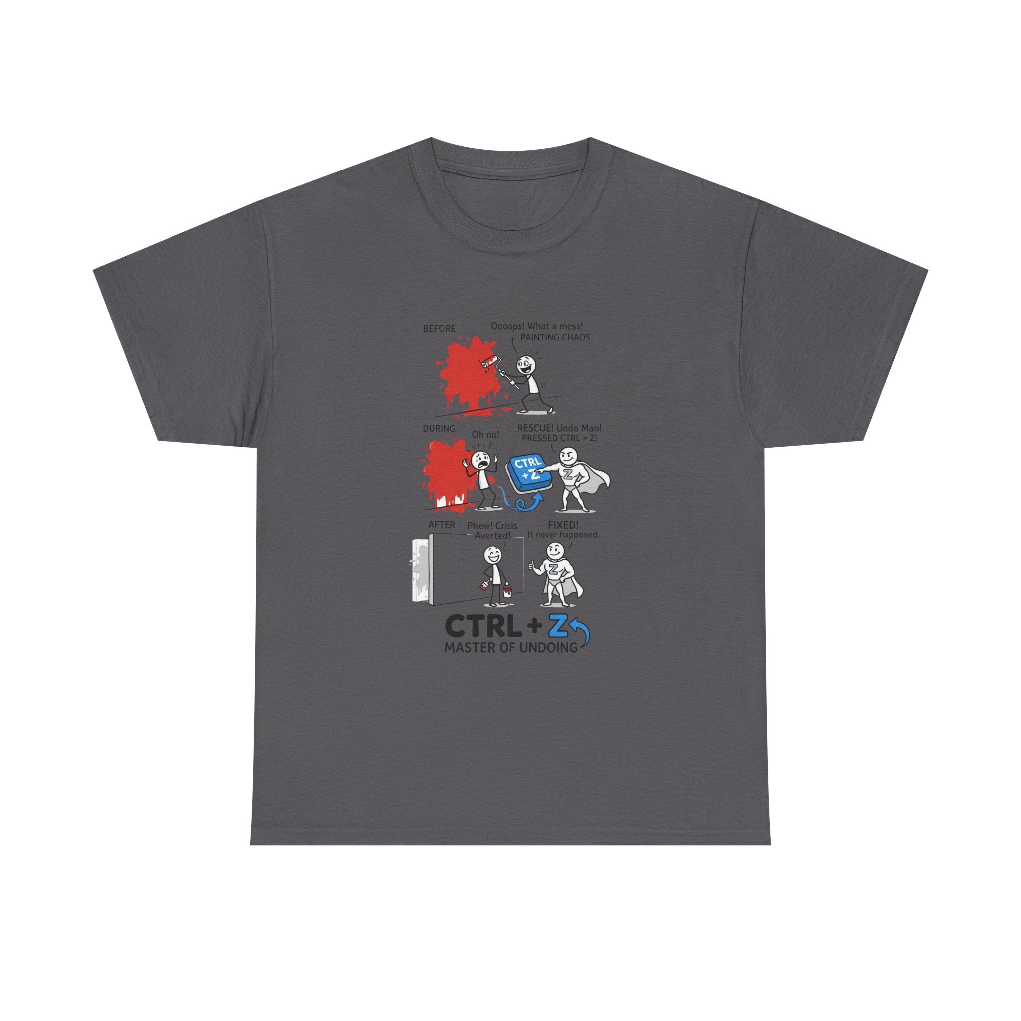 CTRL + Z Master of Undoing T-Shirt